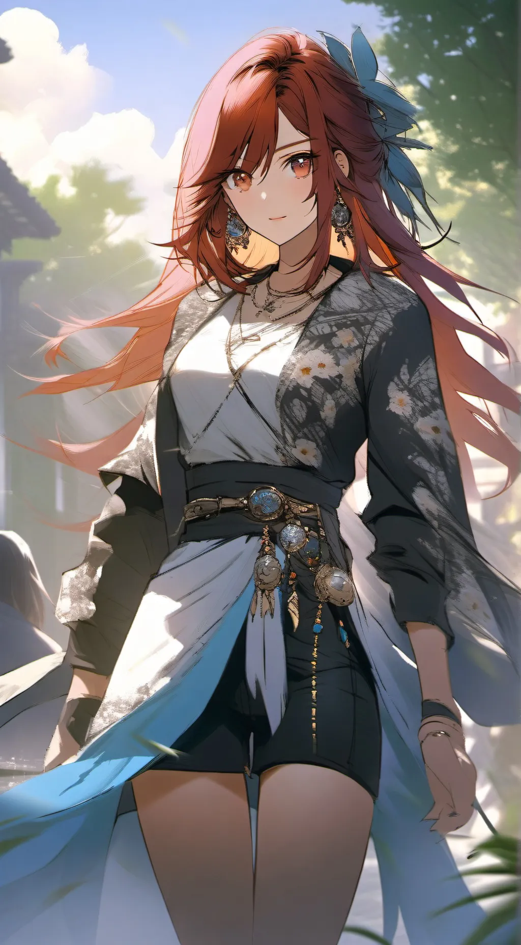 ai character: Lilly background
