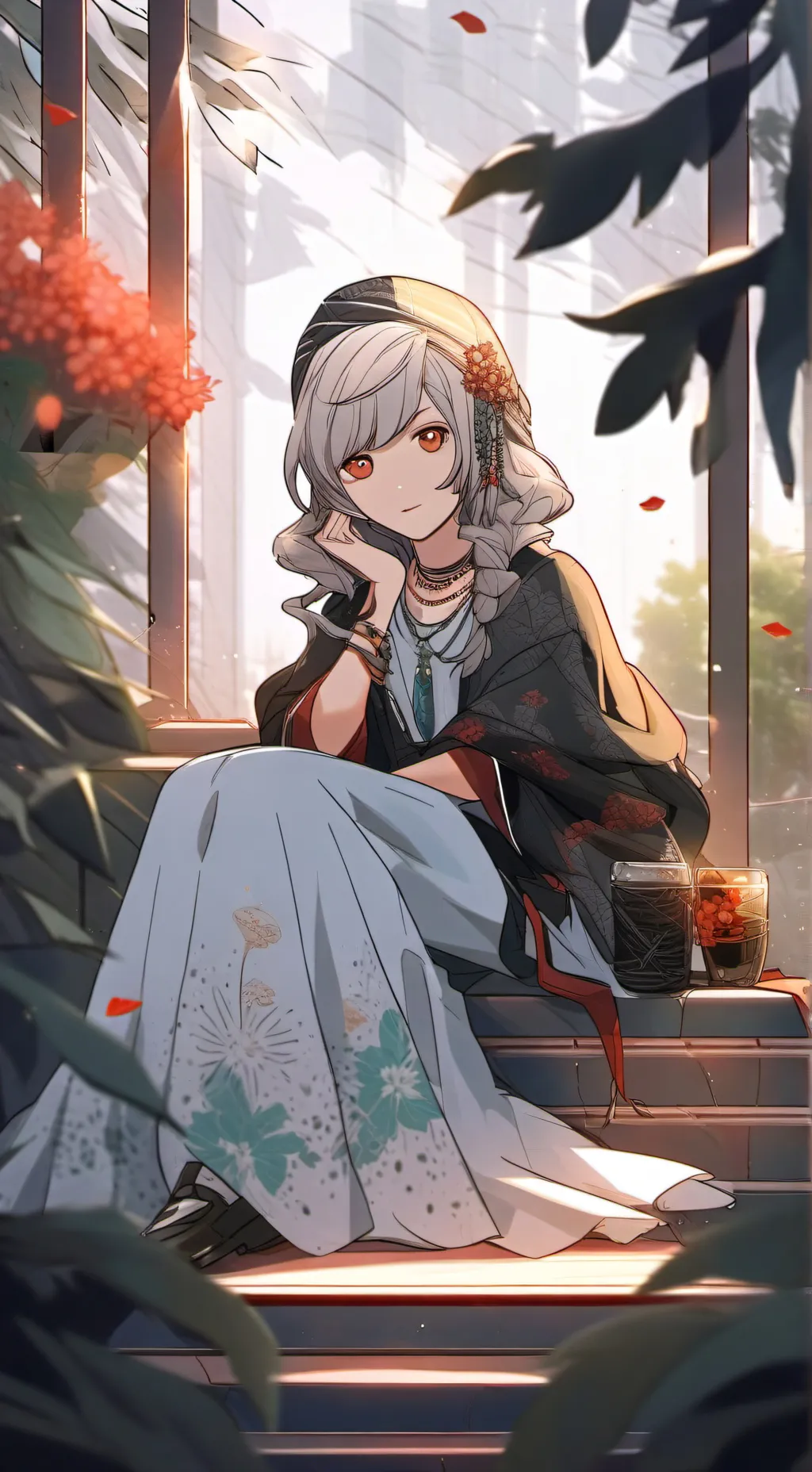 ai character: Ruby background