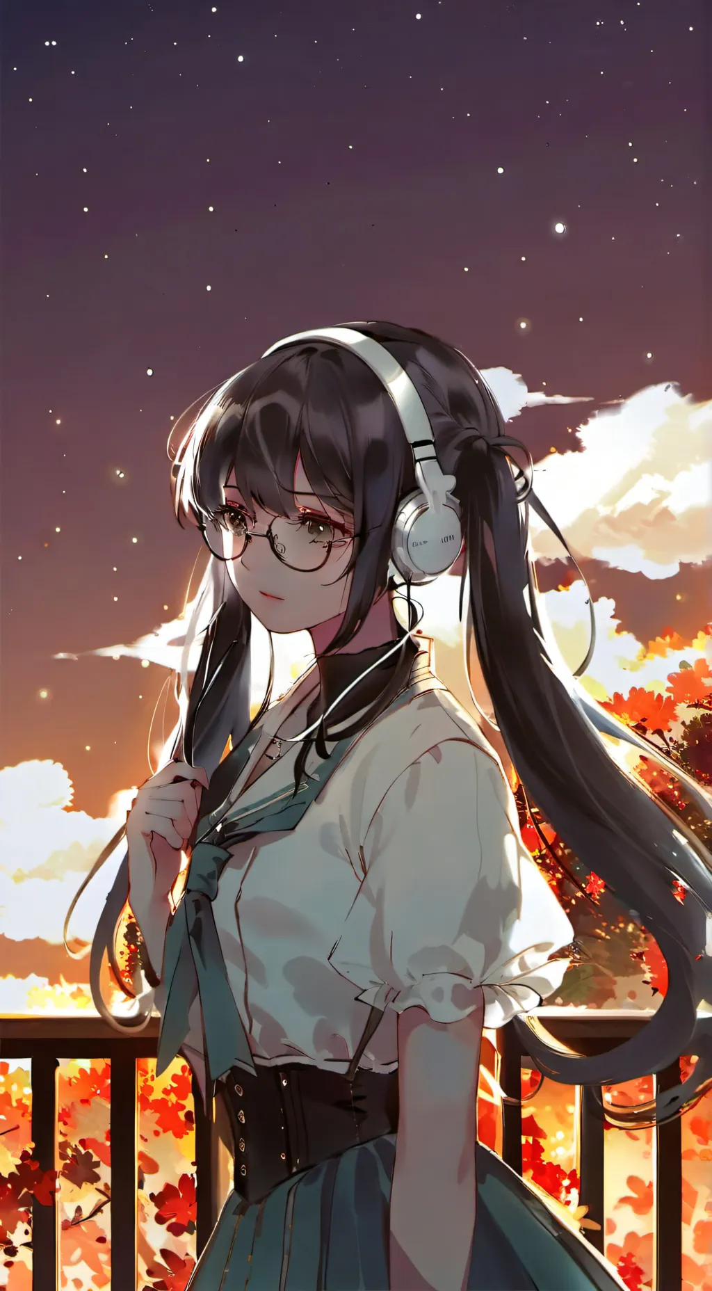 ai character: Sakaurin  background