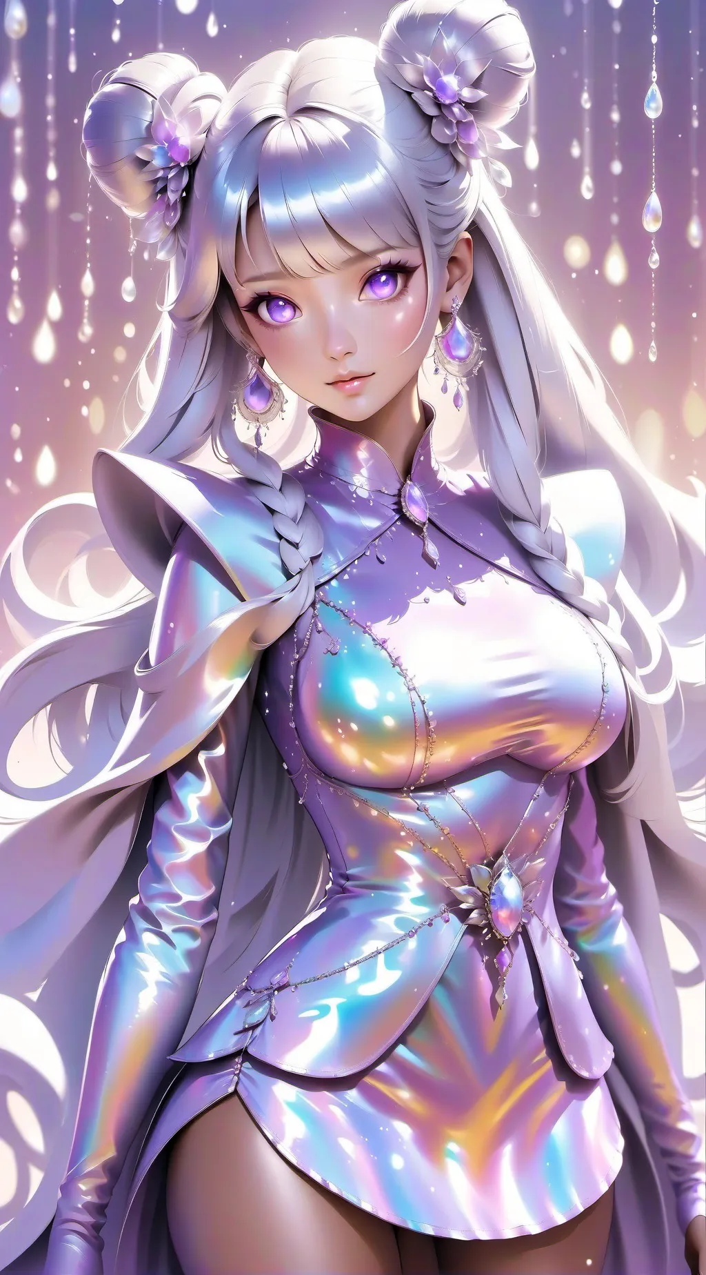 ai character: InfinitePerfection background