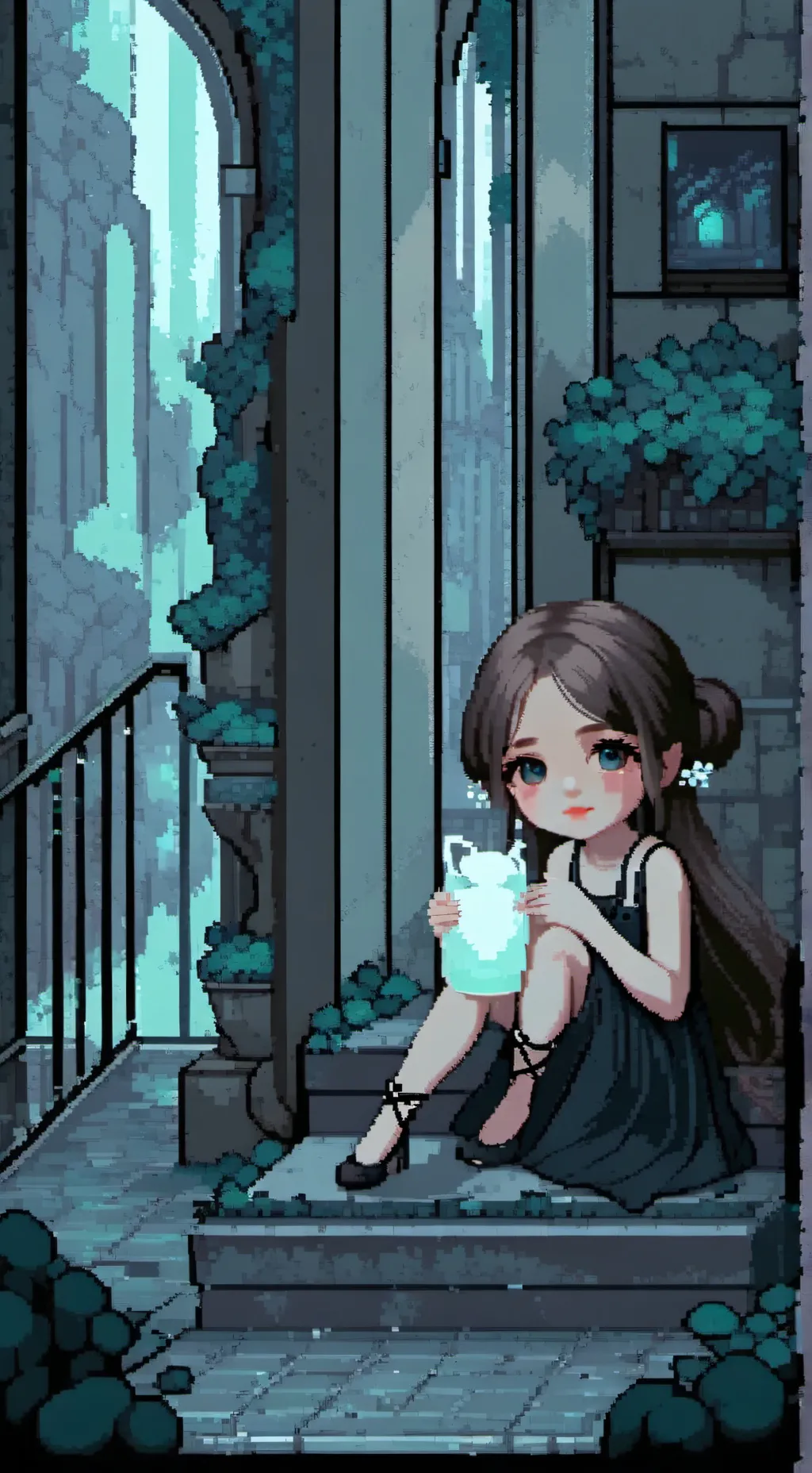 ai character: IVY background