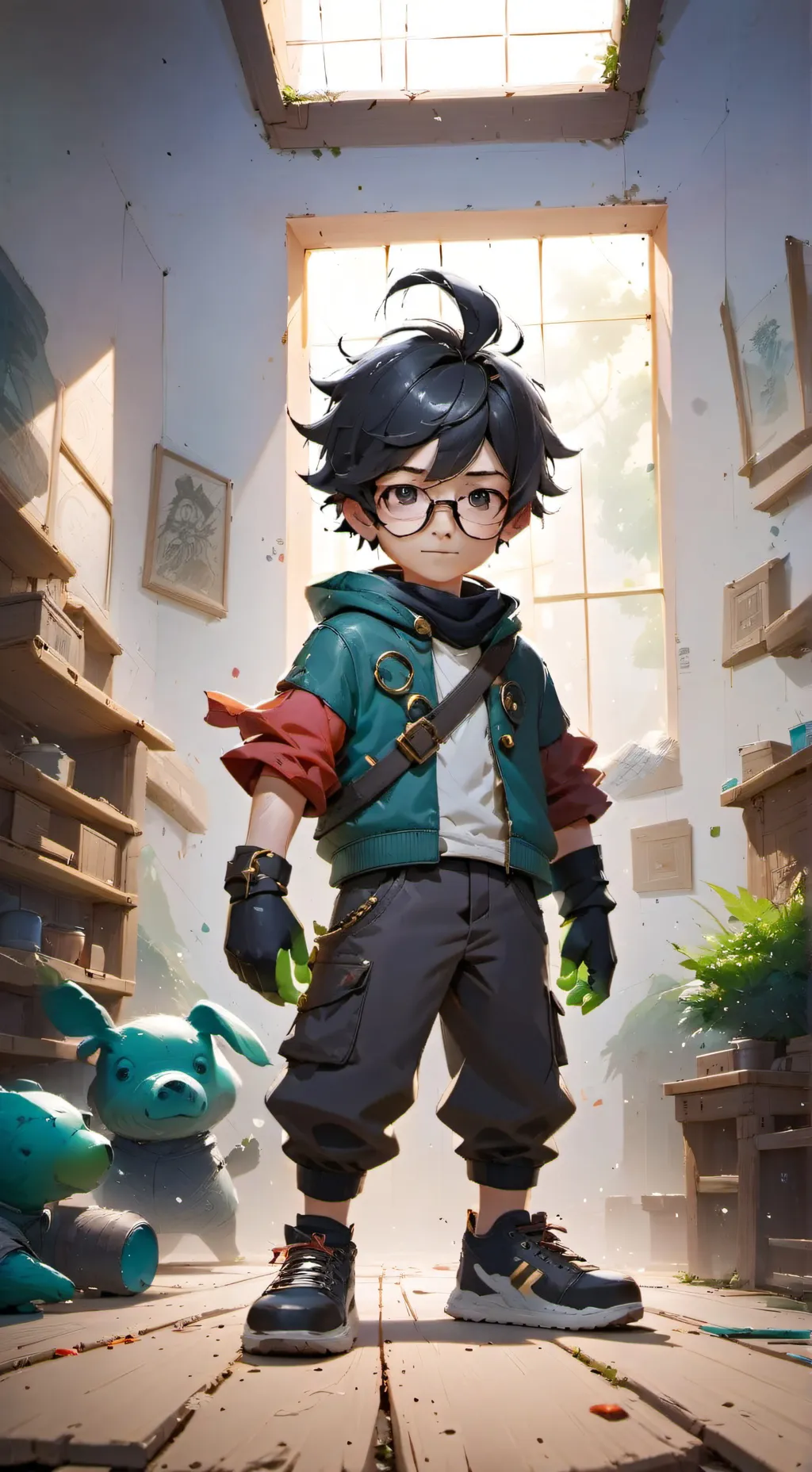 ai character: Steven background