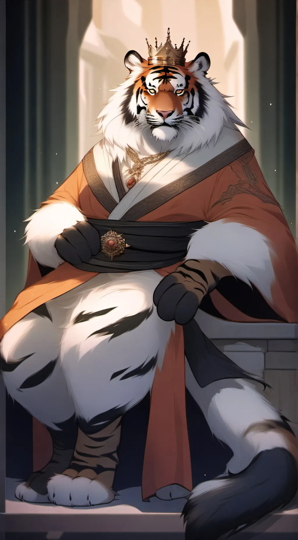 ai character: Queen Sandra background