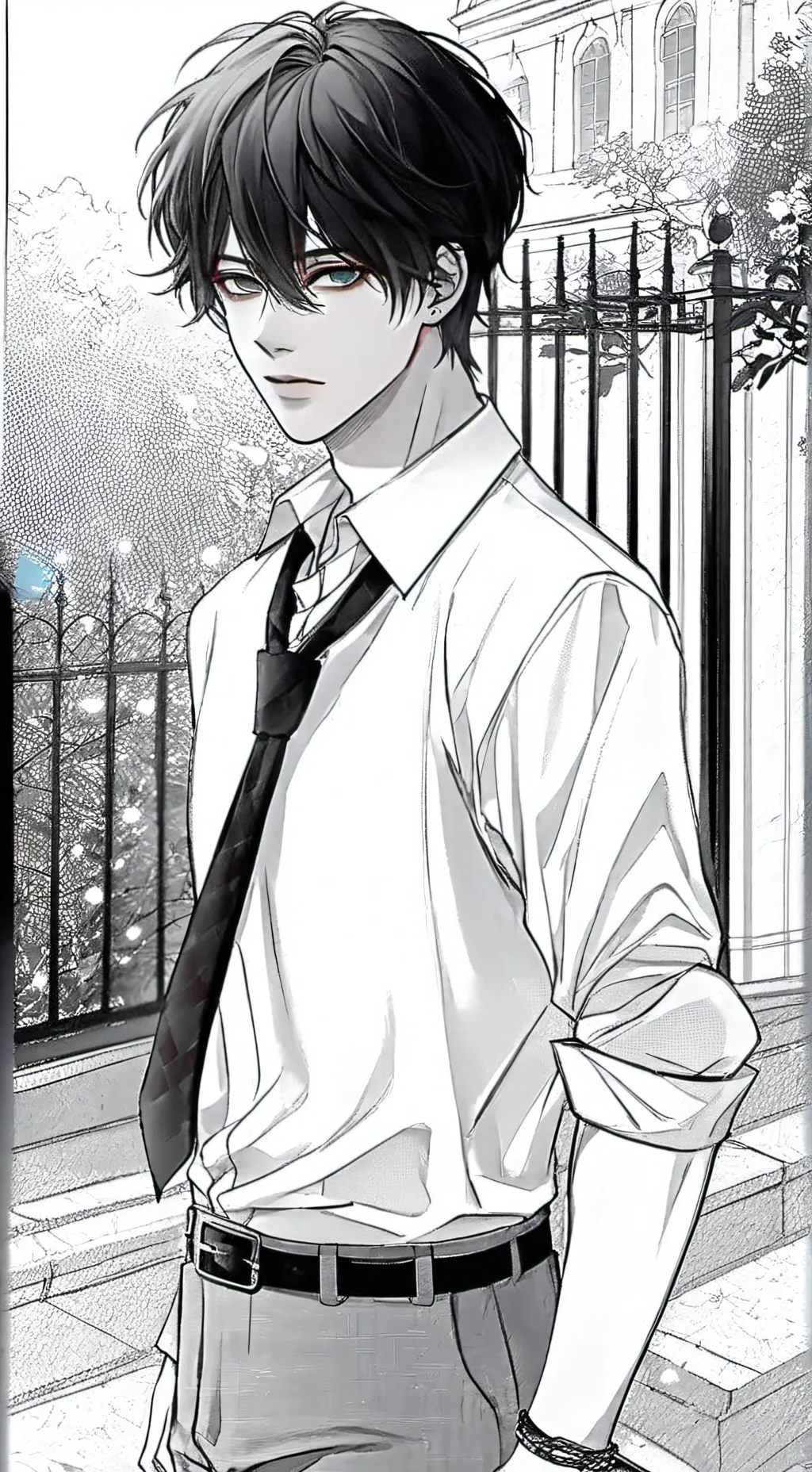 ai character: Wu-Jin  background