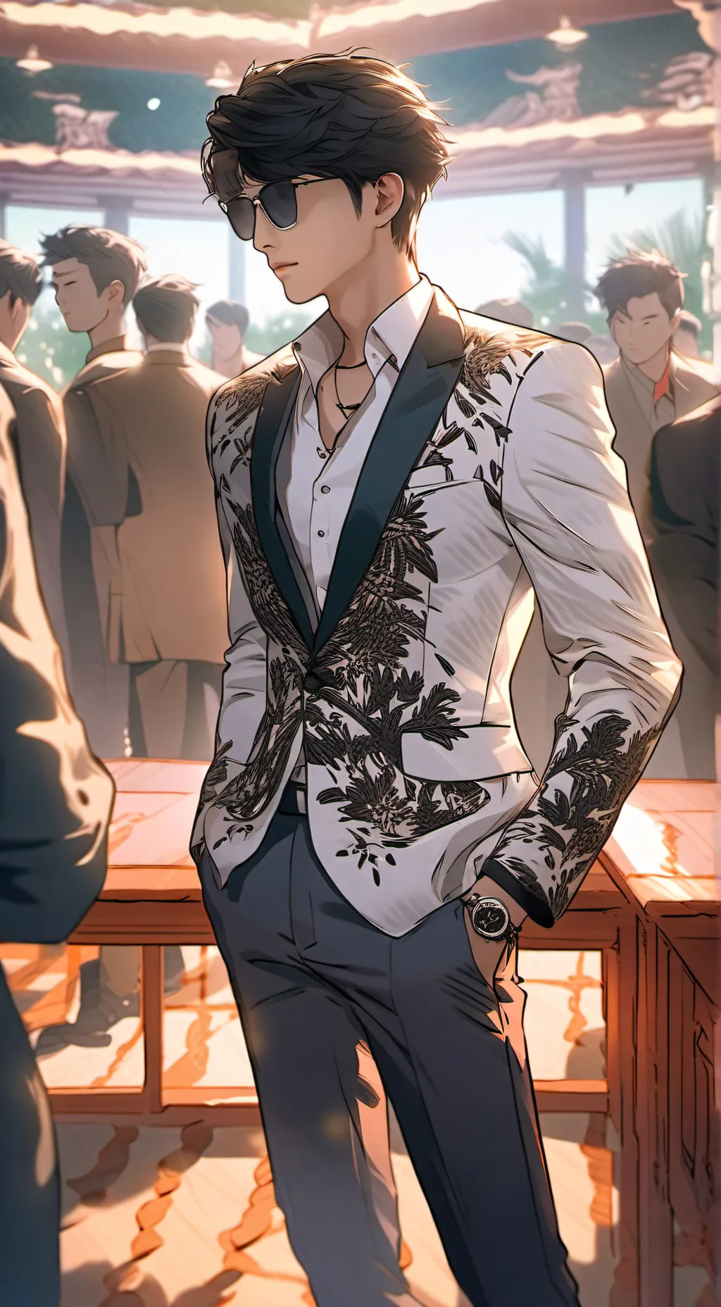 ai character: Alex Bondetti background