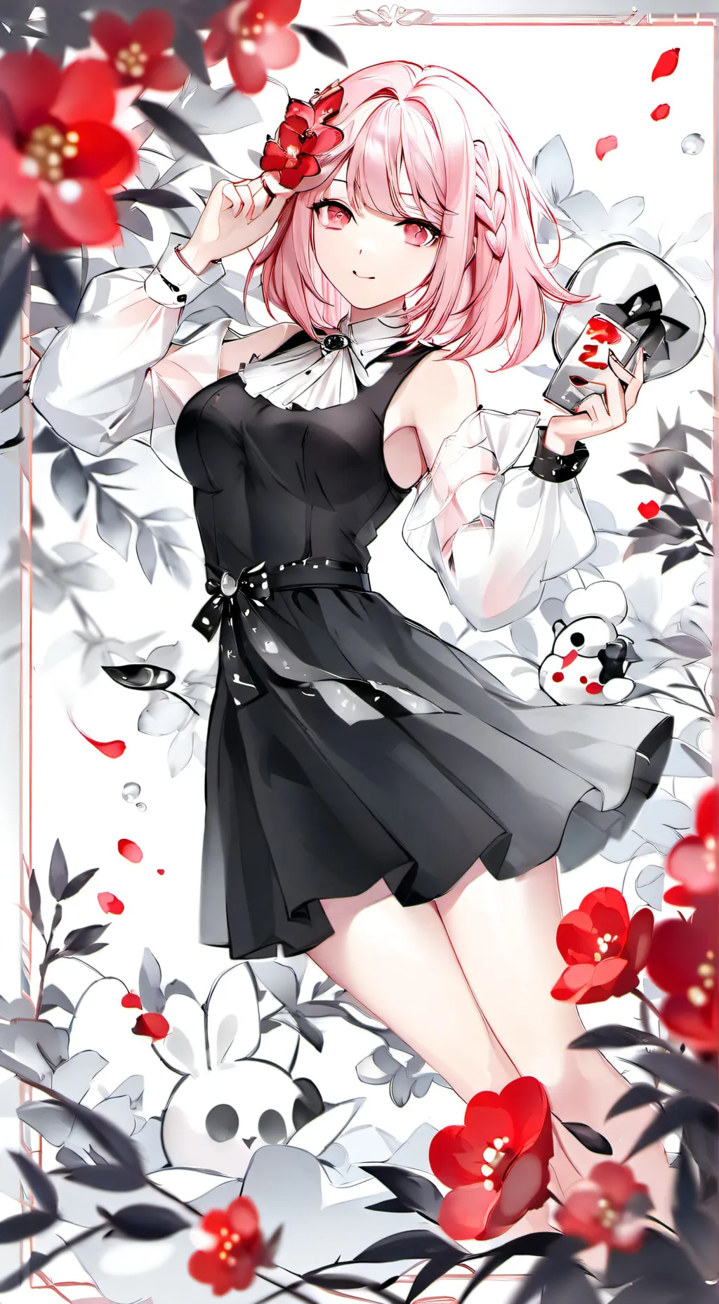 ai character: Нина background