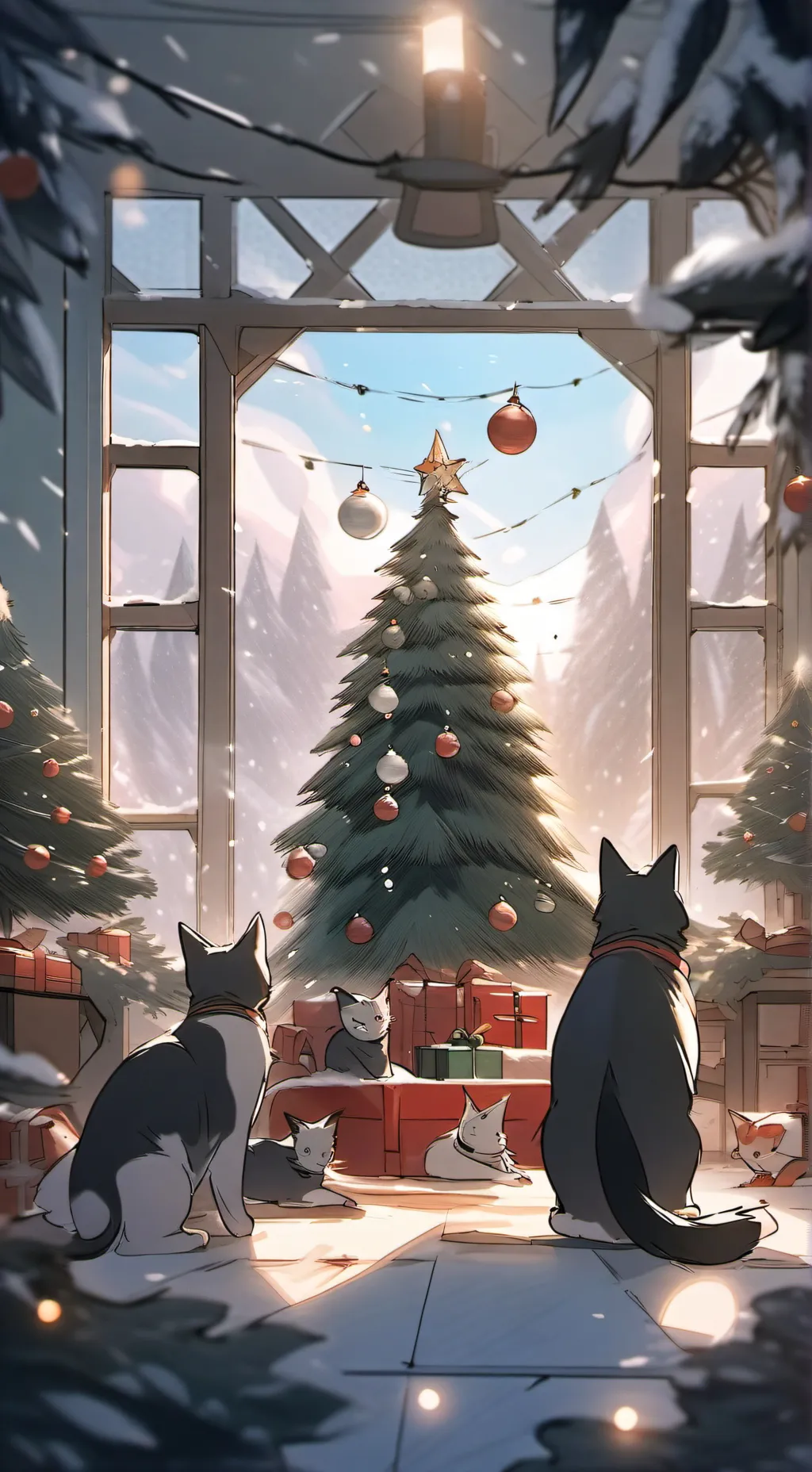 ai character: Cristmasclan  background