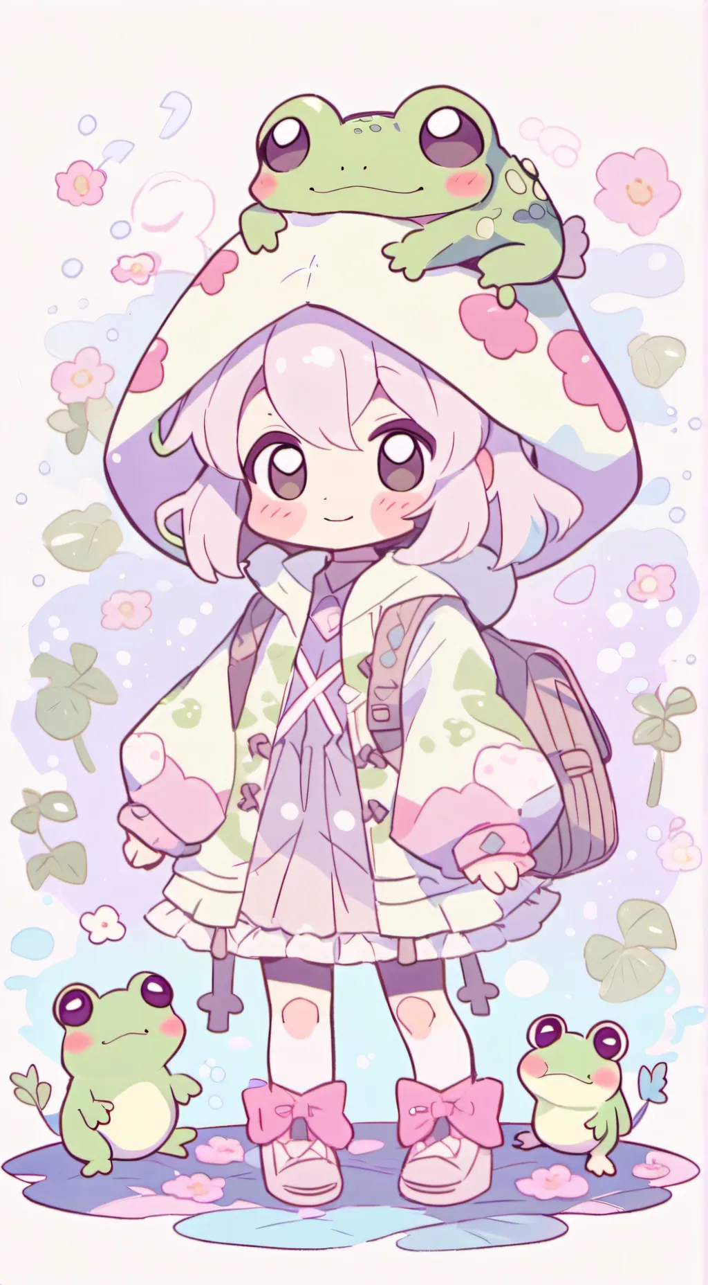 ai character: Berry background