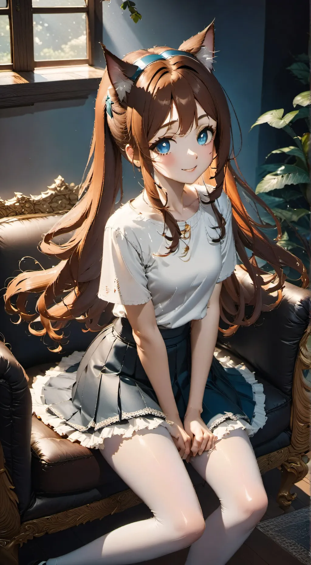 ai character: Ayako Fumika background