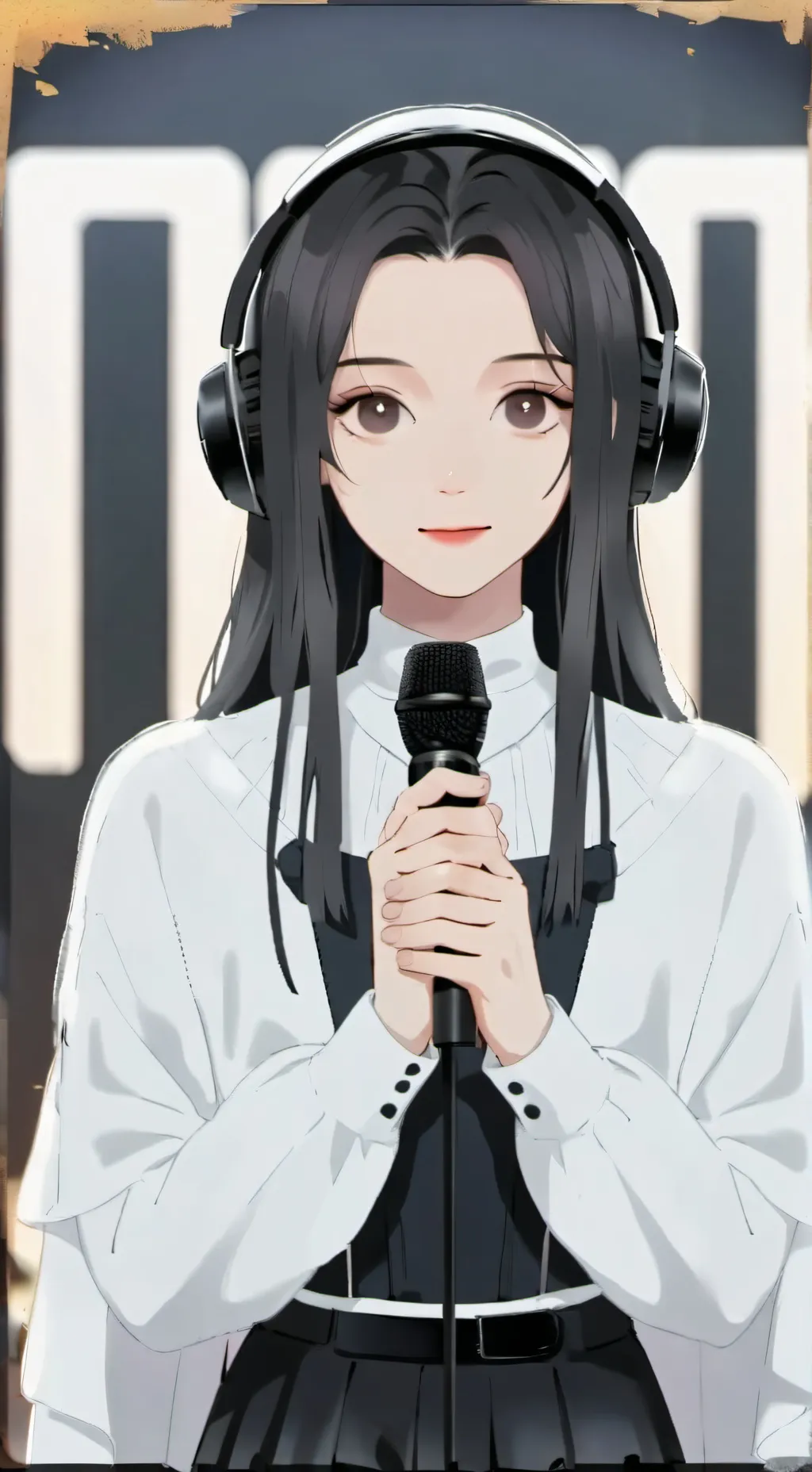 ai character: 💿Poet vs Singer💿 background