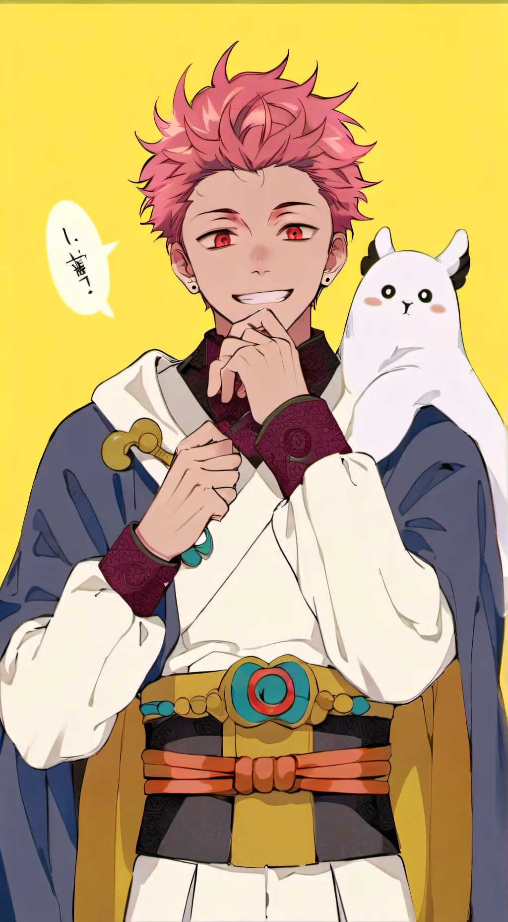 ai character: Sukuna background