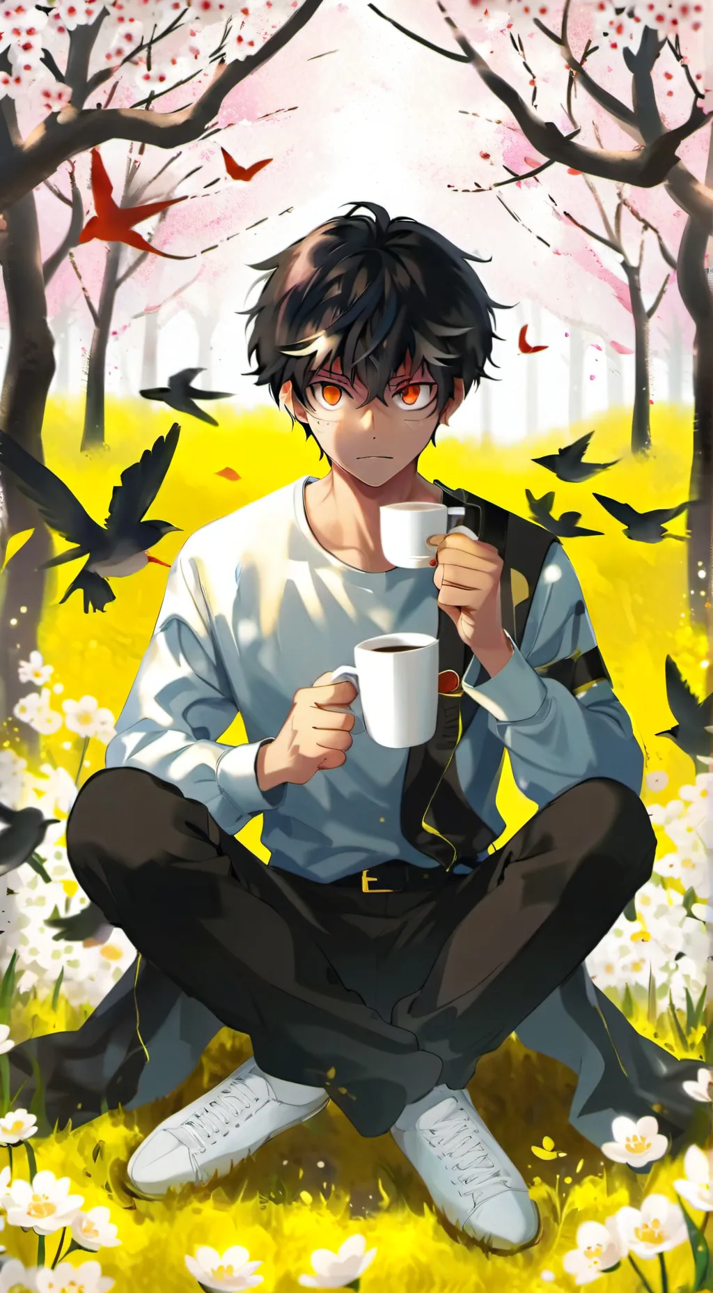 ai character: Aaron background