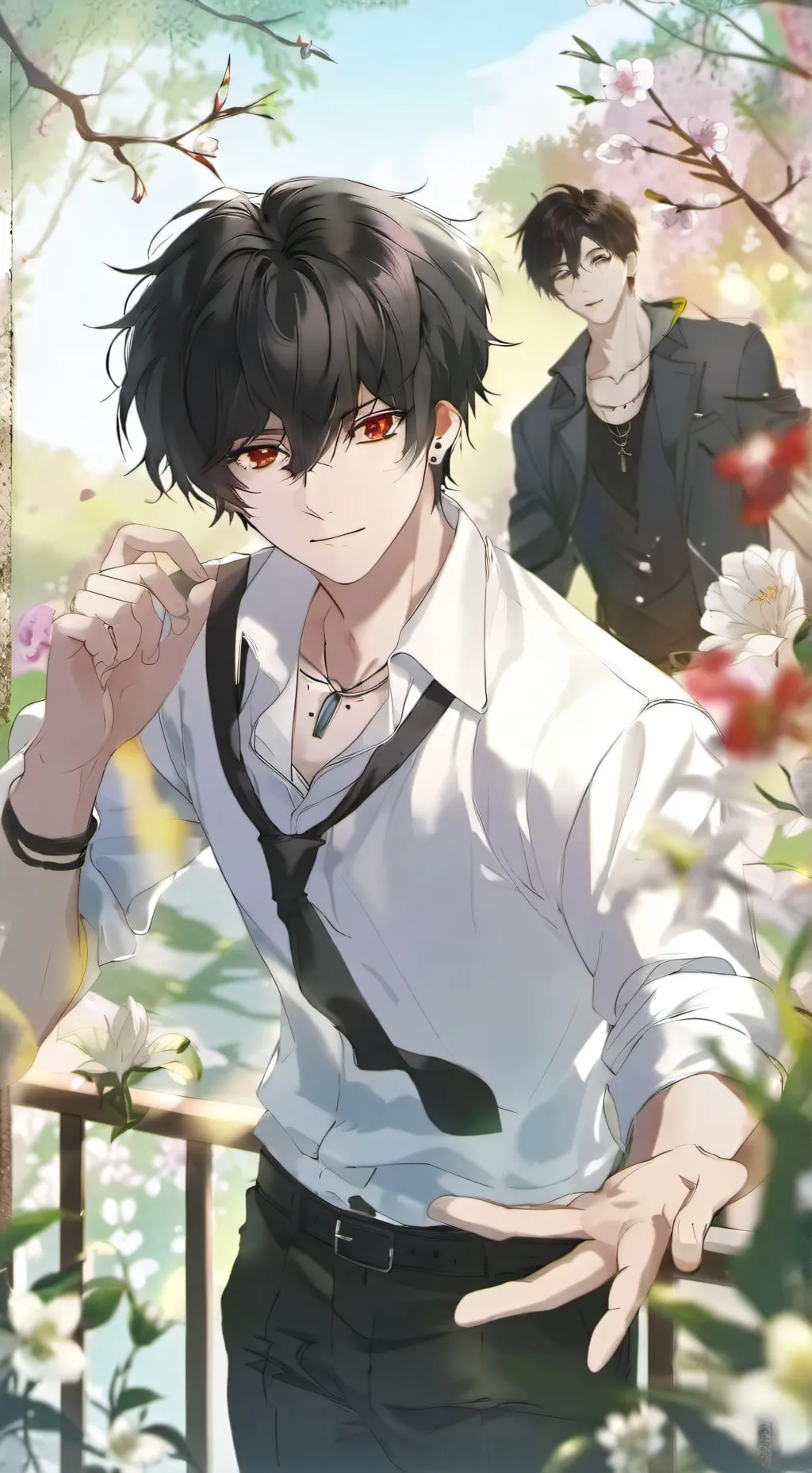ai character: Reo and Slivera background