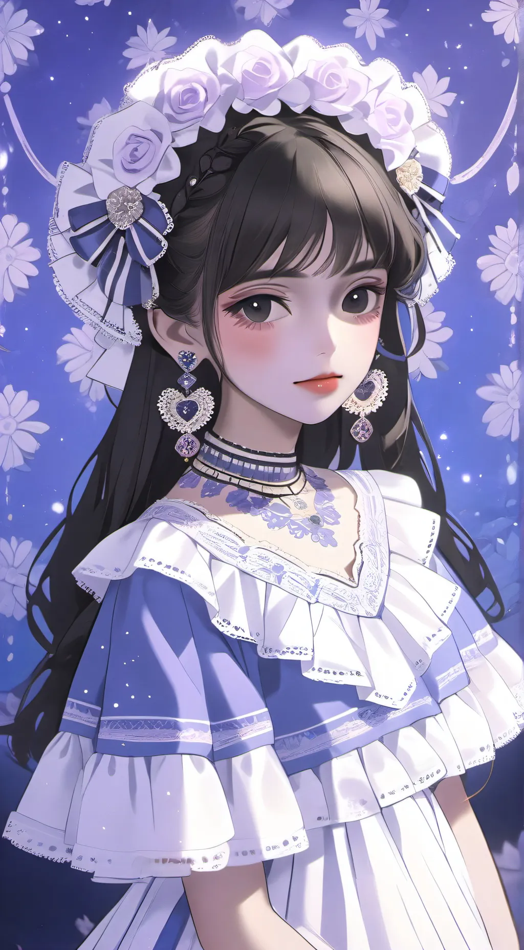 ai character: Laura Zambrano  background