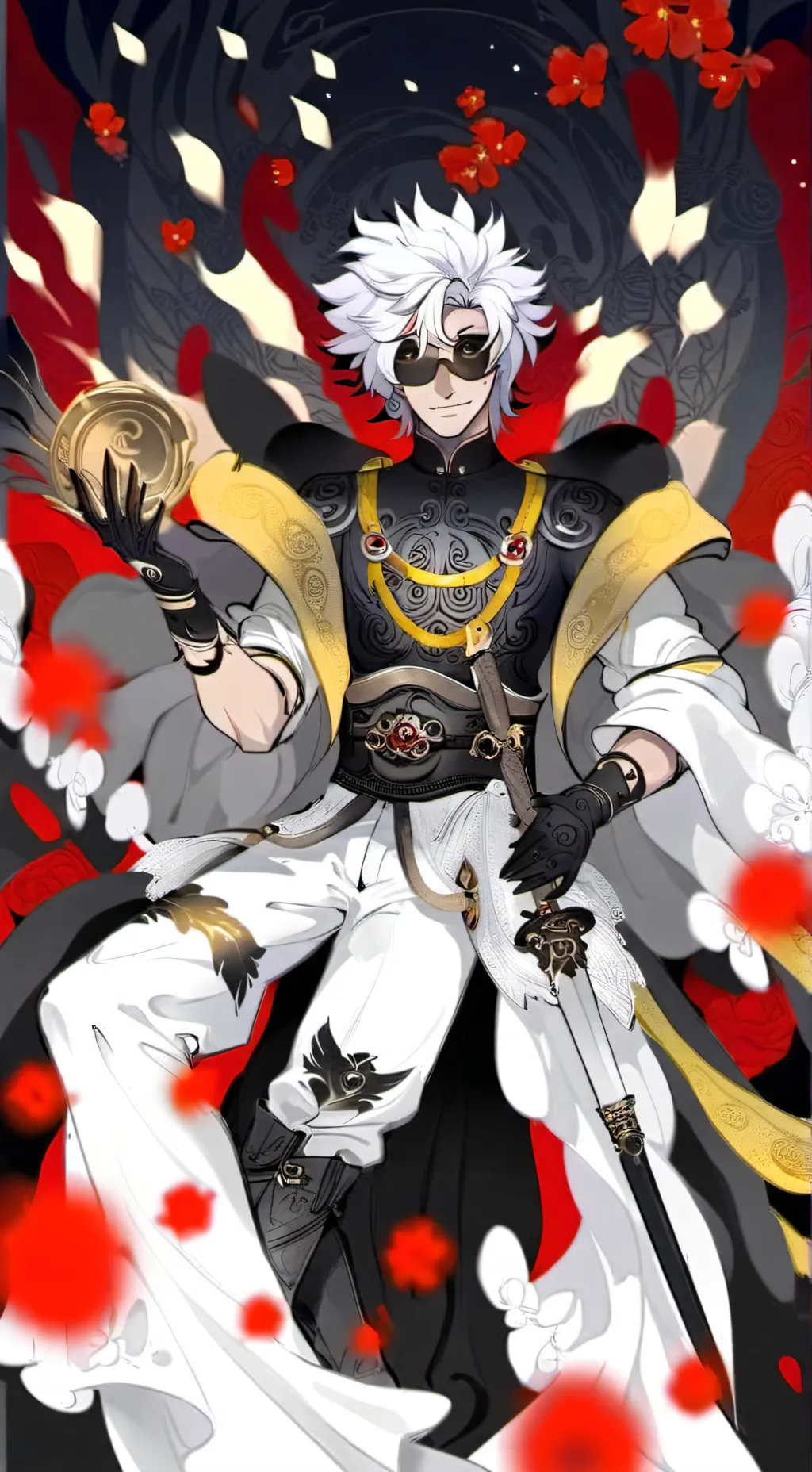 ai character: ugly ugly the circ background
