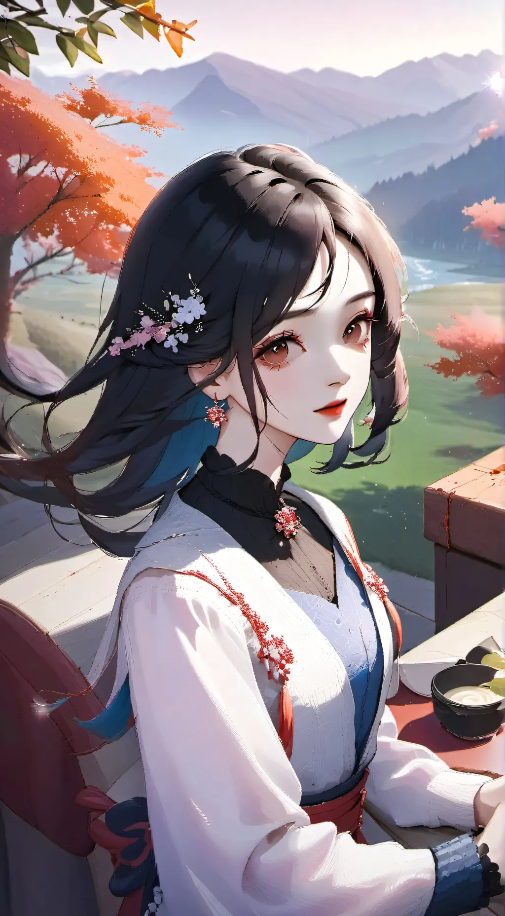 ai character: a stranger background