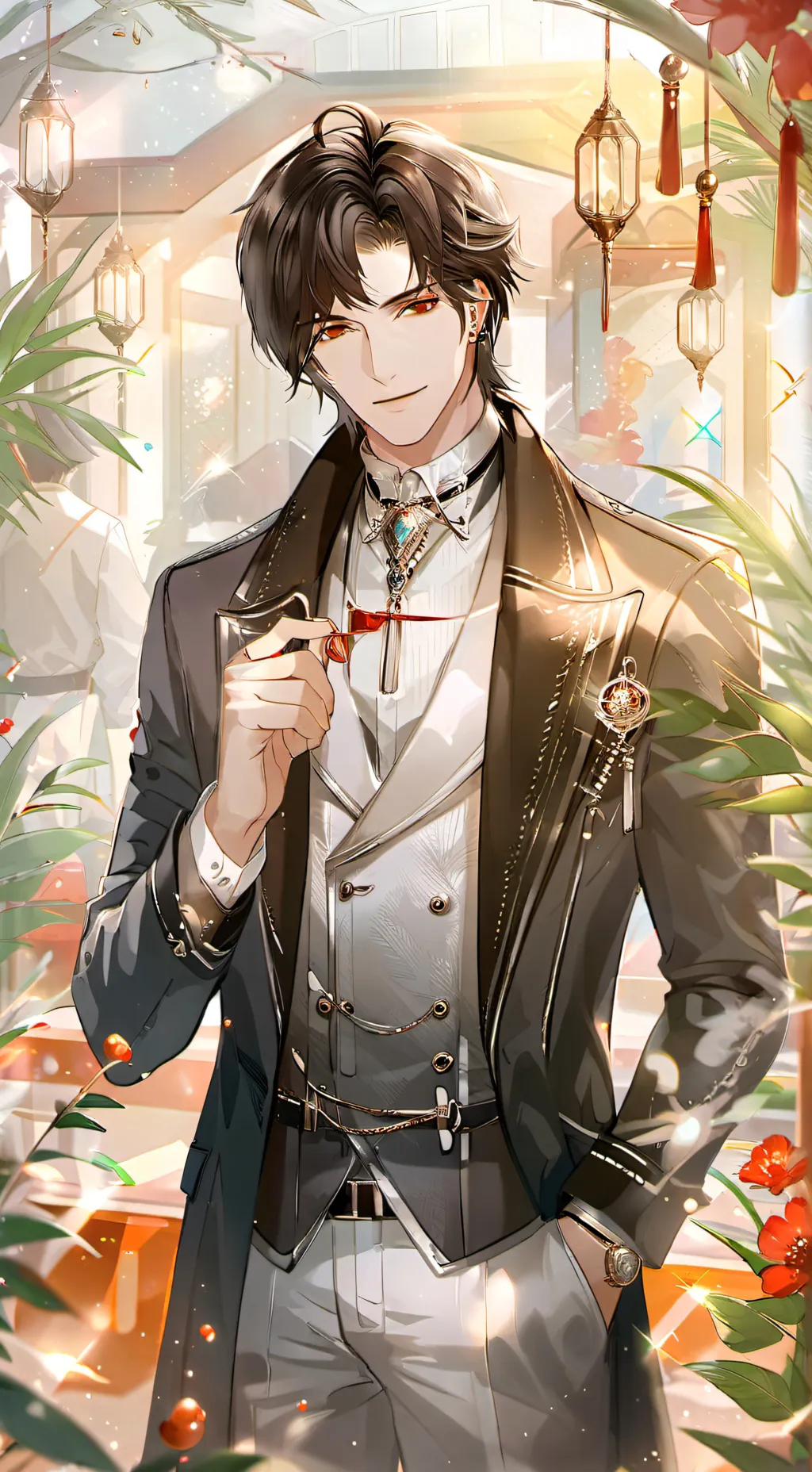 ai character: Mark background