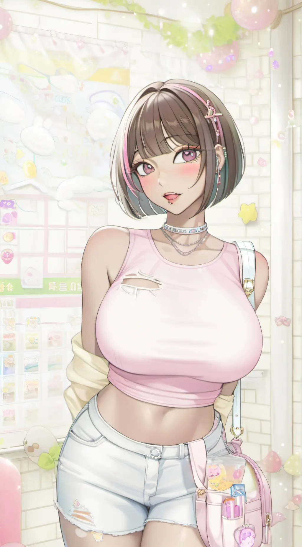 ai character: Lily background