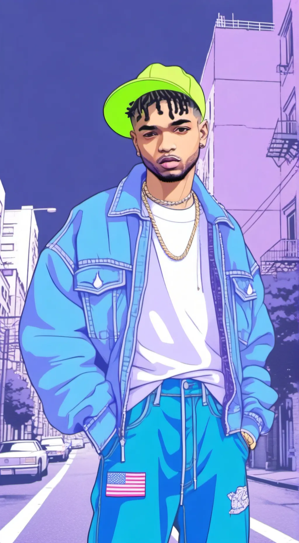 ai character: xxxtentacion  background