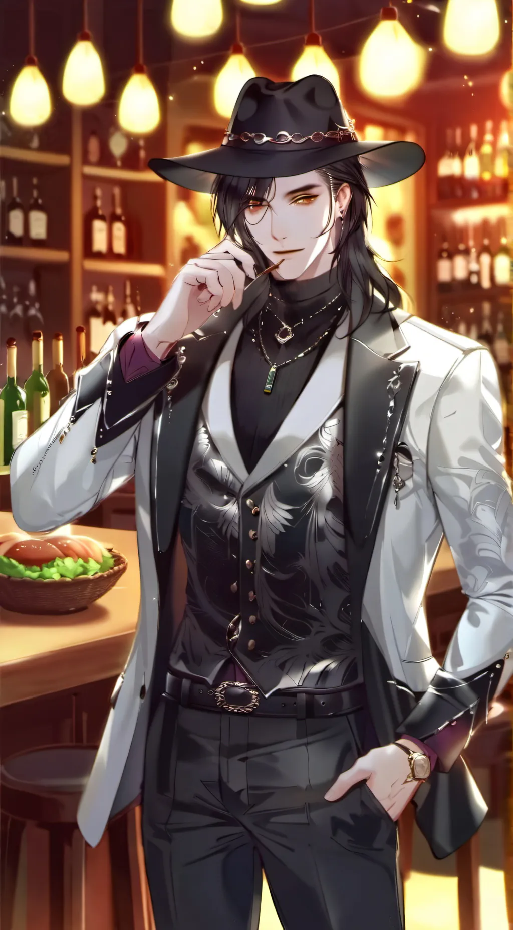 ai character: 🍁Tsuki Cowboy🍁 background