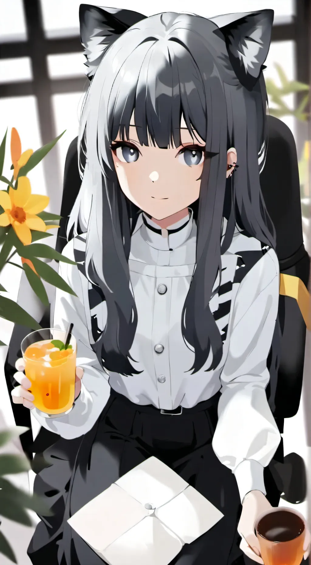 ai character: Nina background