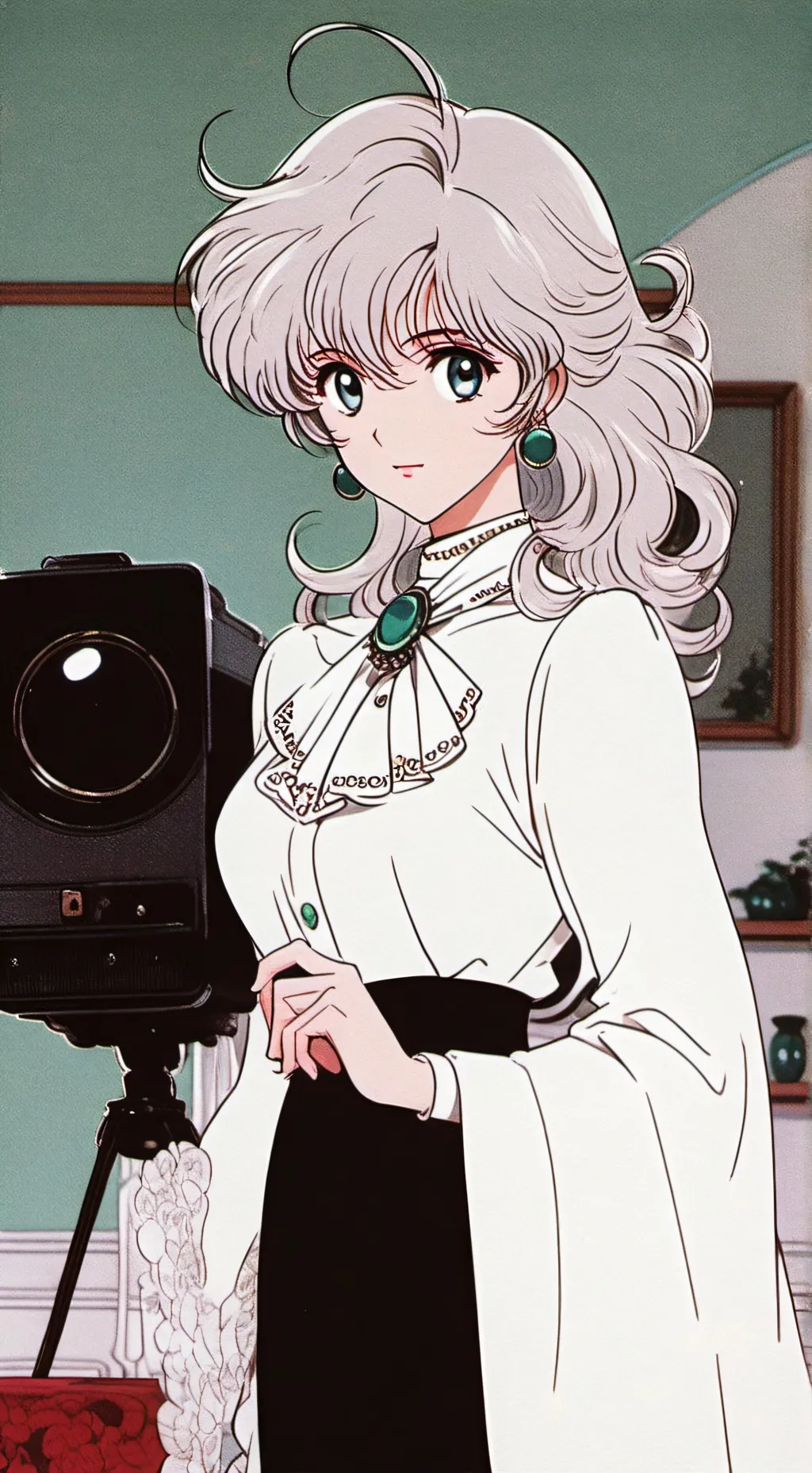 ai character: tu amiga background