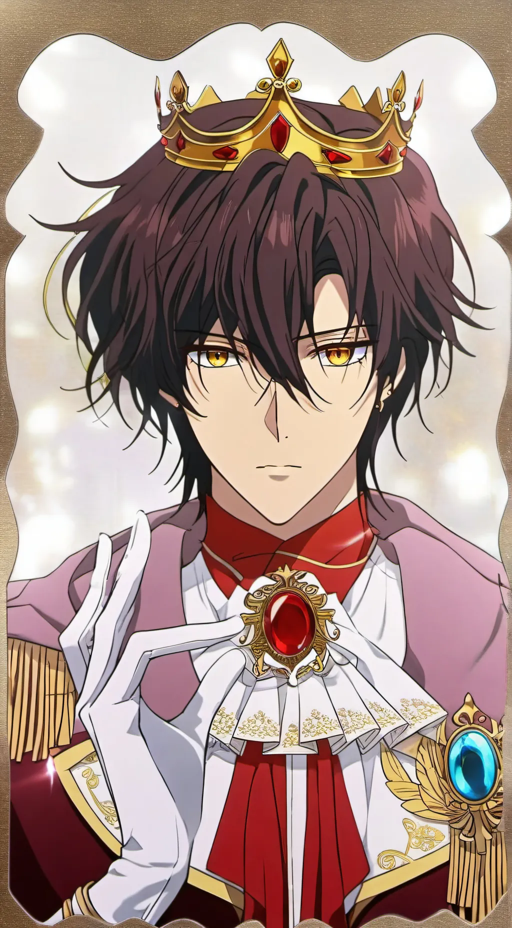 ai character: Dylan Grey background