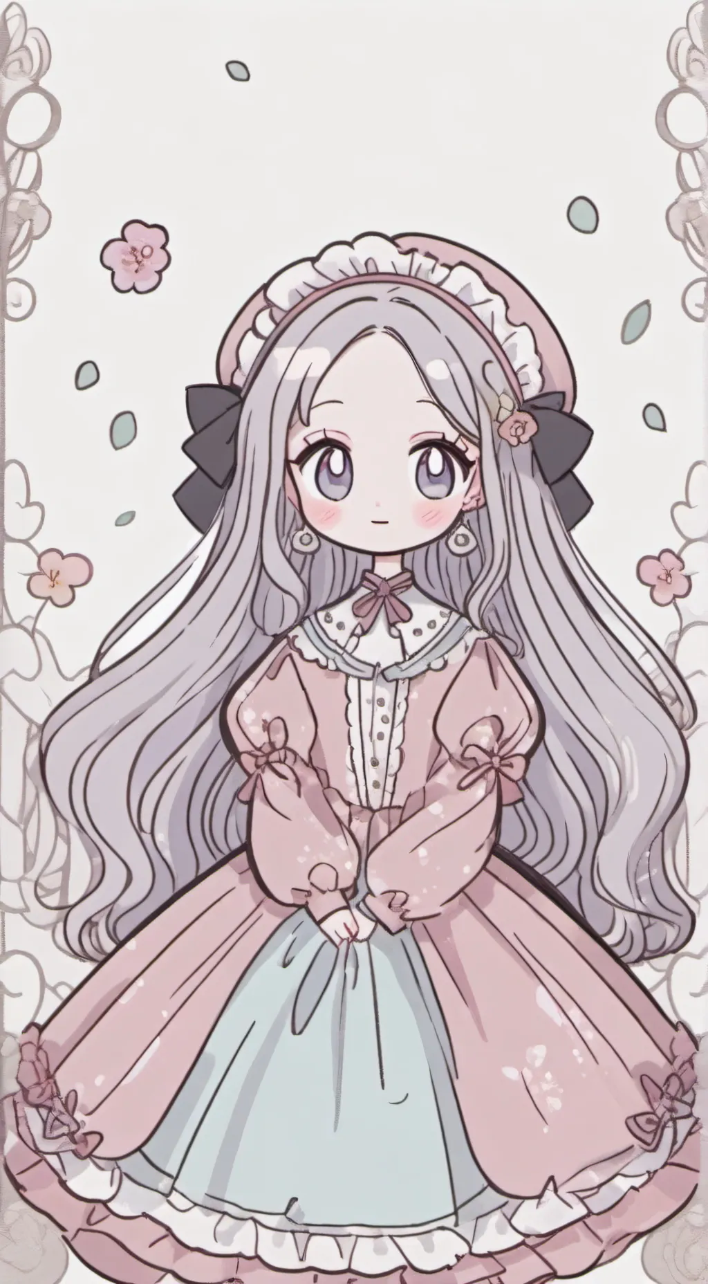 ai character: All the doors background