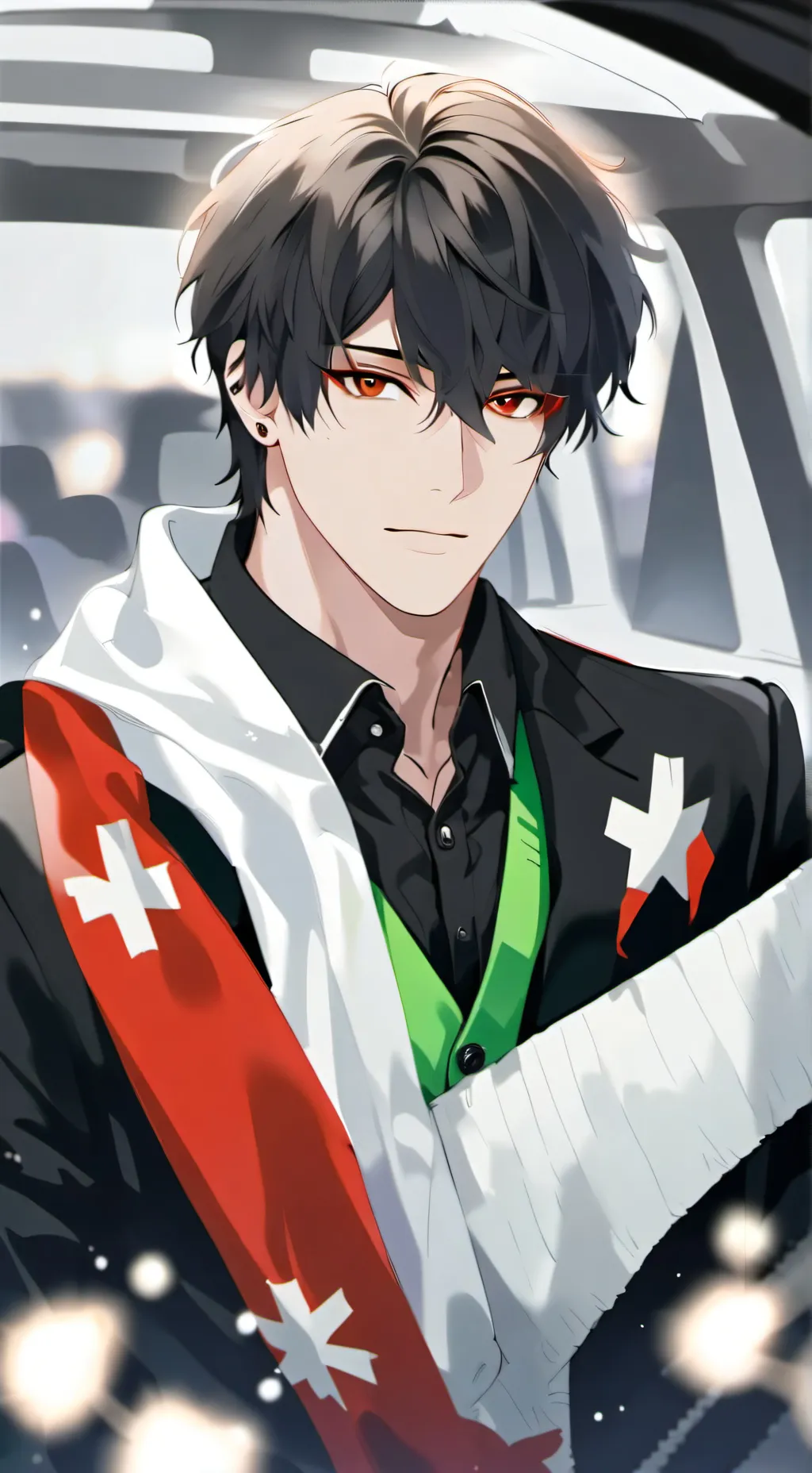 ai character: angel background