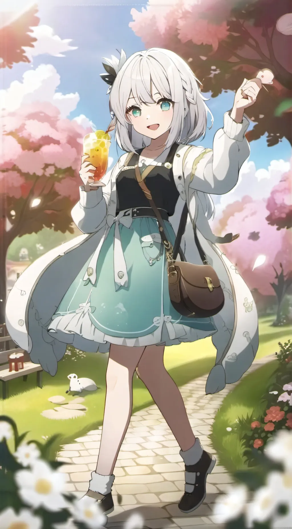 ai character: lilly background