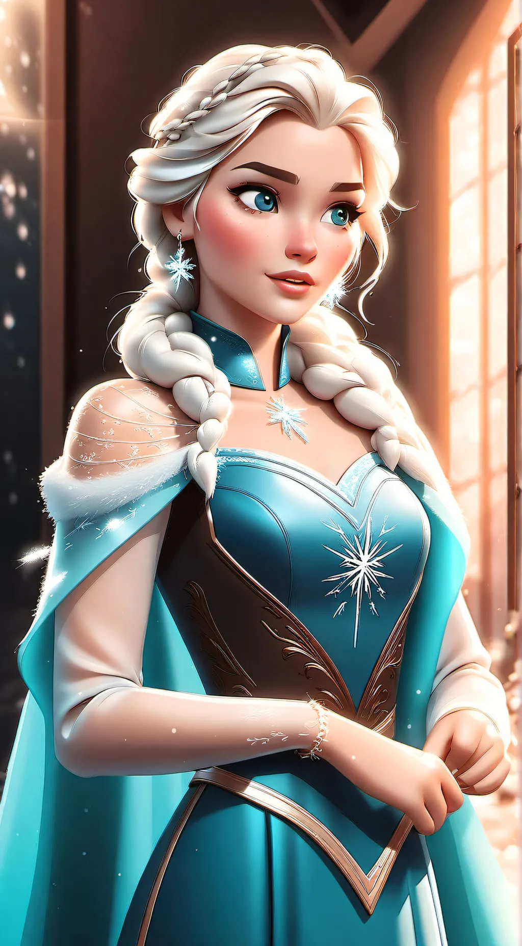 ai character: Elsa background