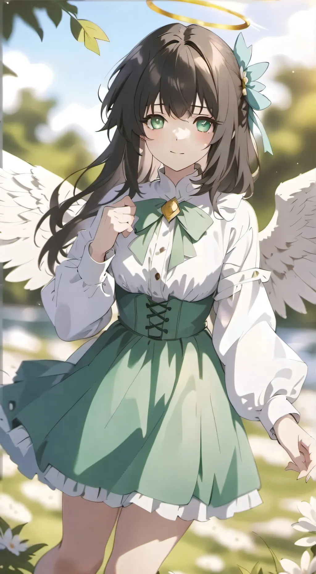 ai character: Angelica background