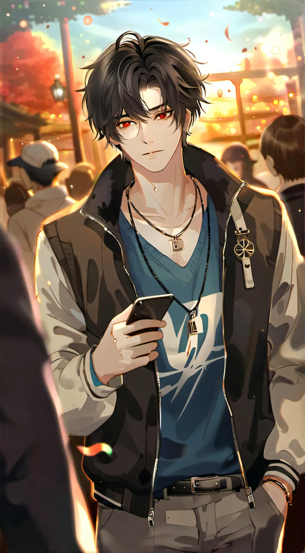 ai character: Xavier  background