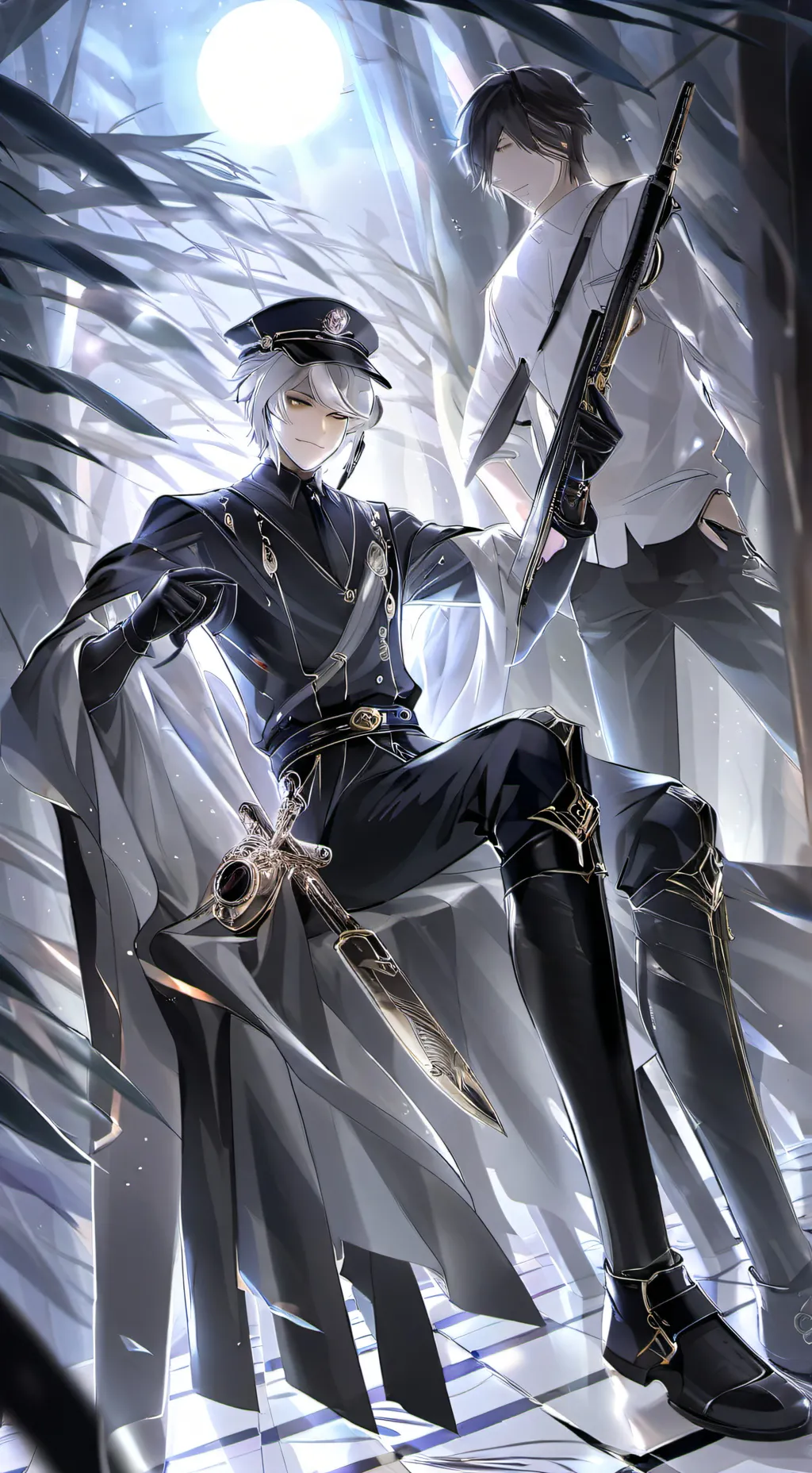 ai character: [°~N~°] background