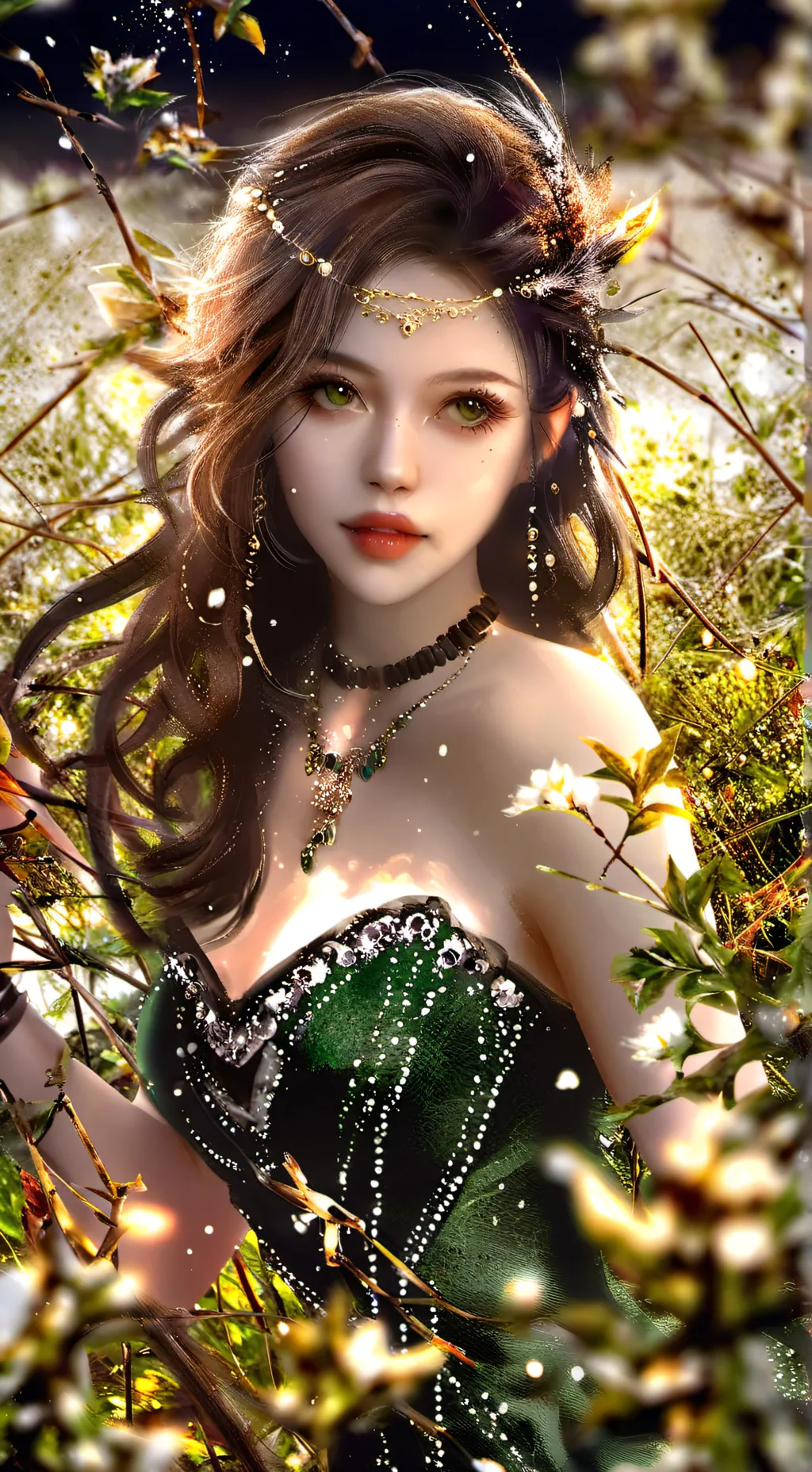 ai character: Jade background