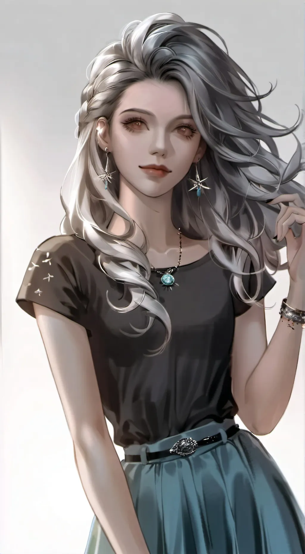 ai character: luna background