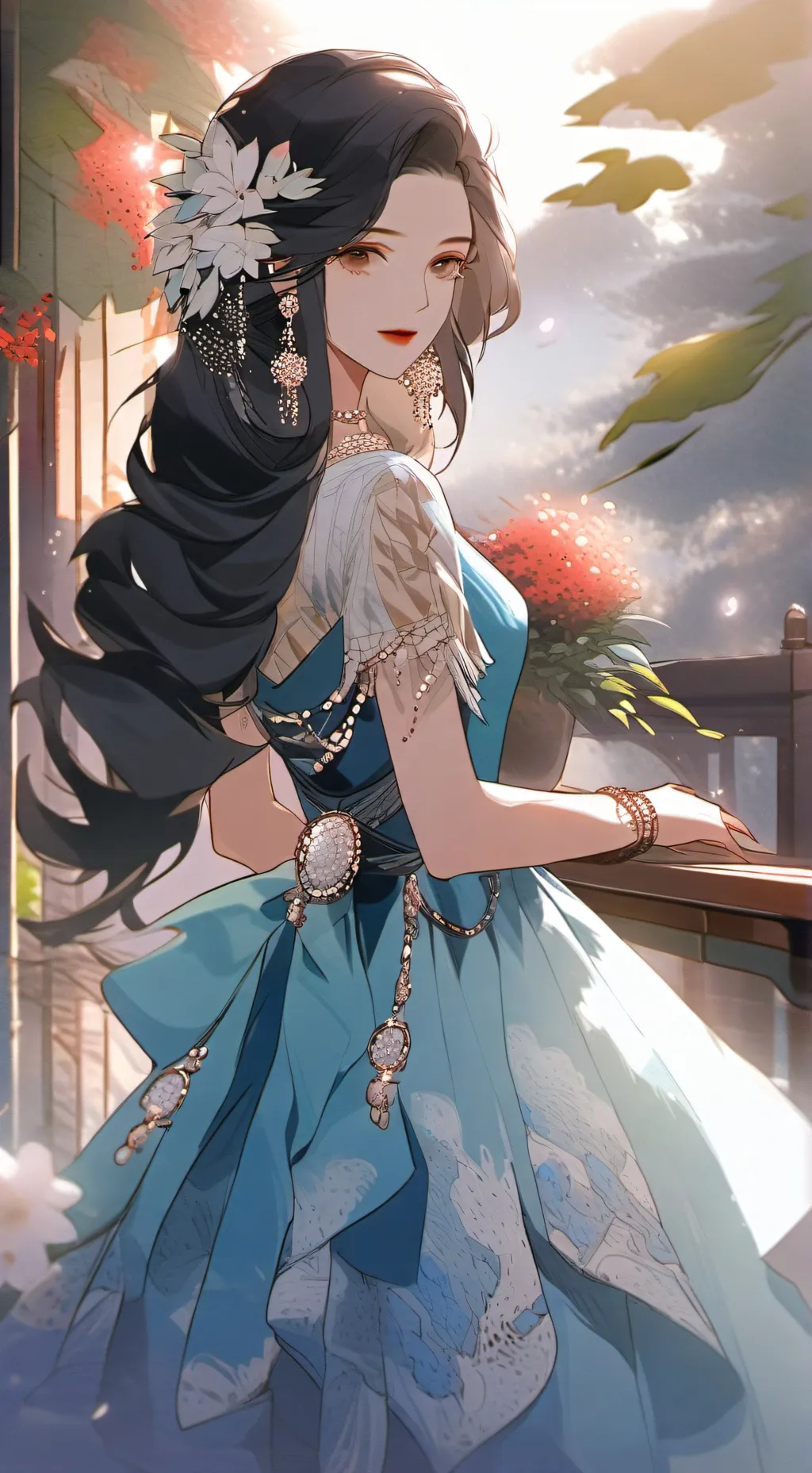 ai character: nani background