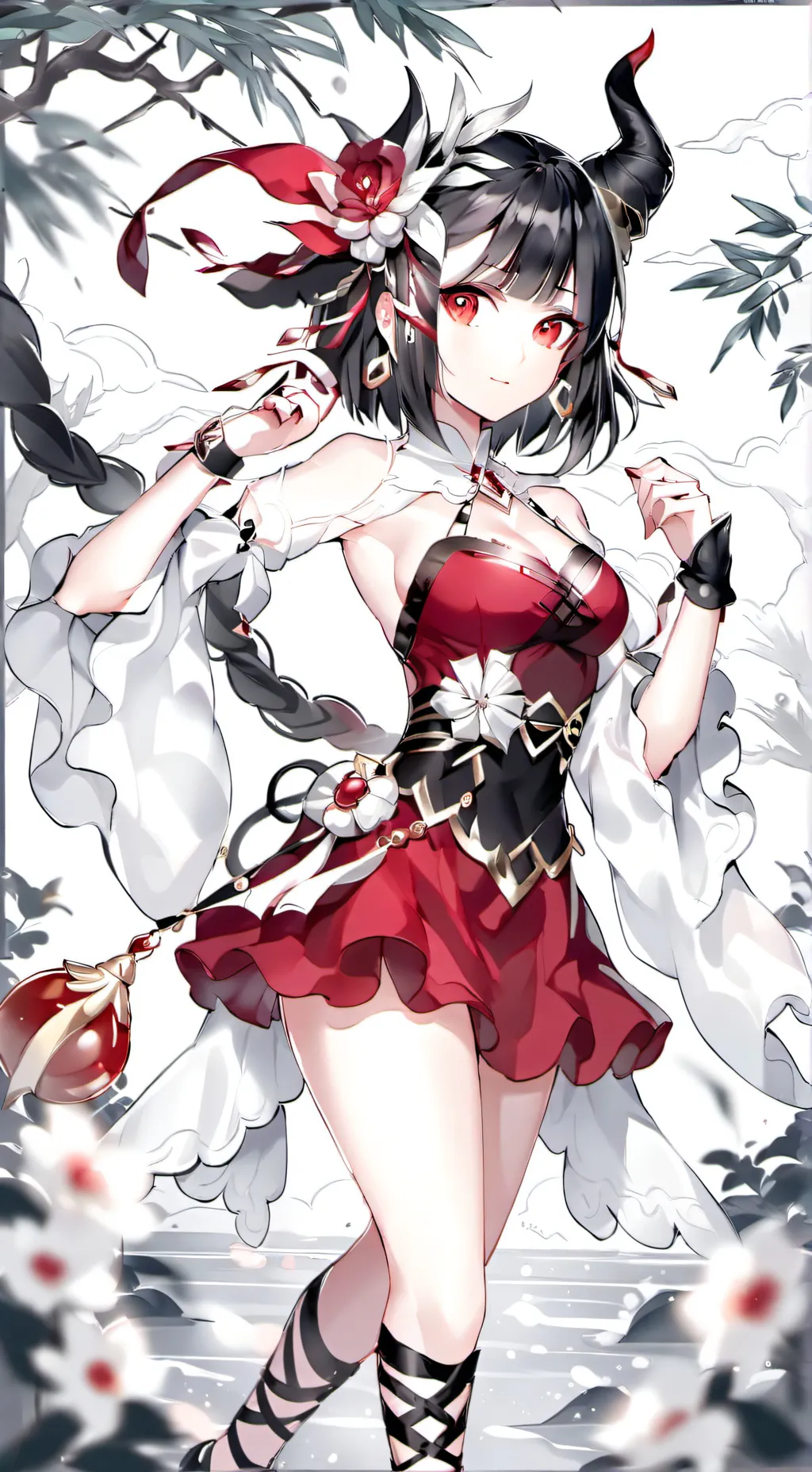 ai character: luna background