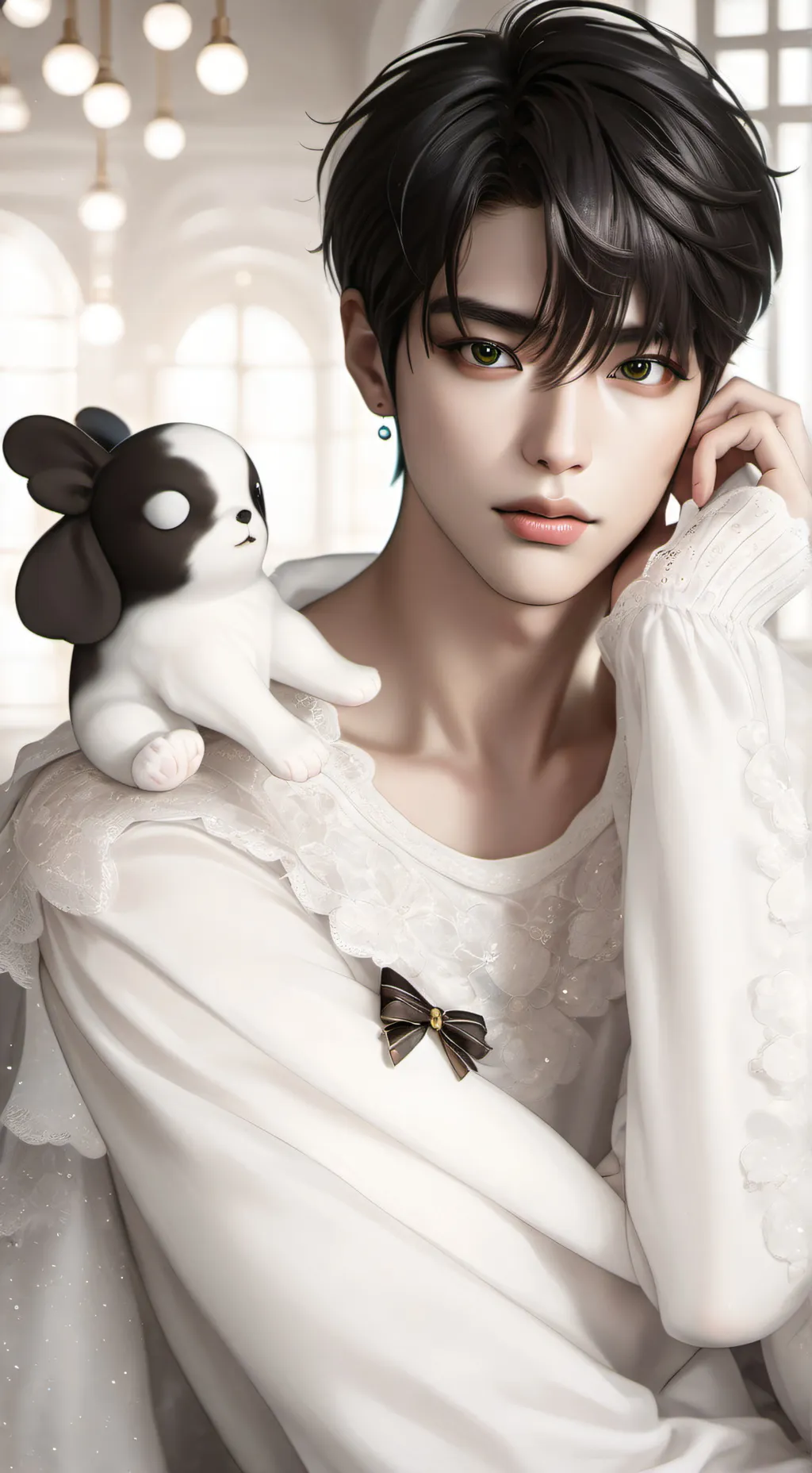 ai character: jichu kim background