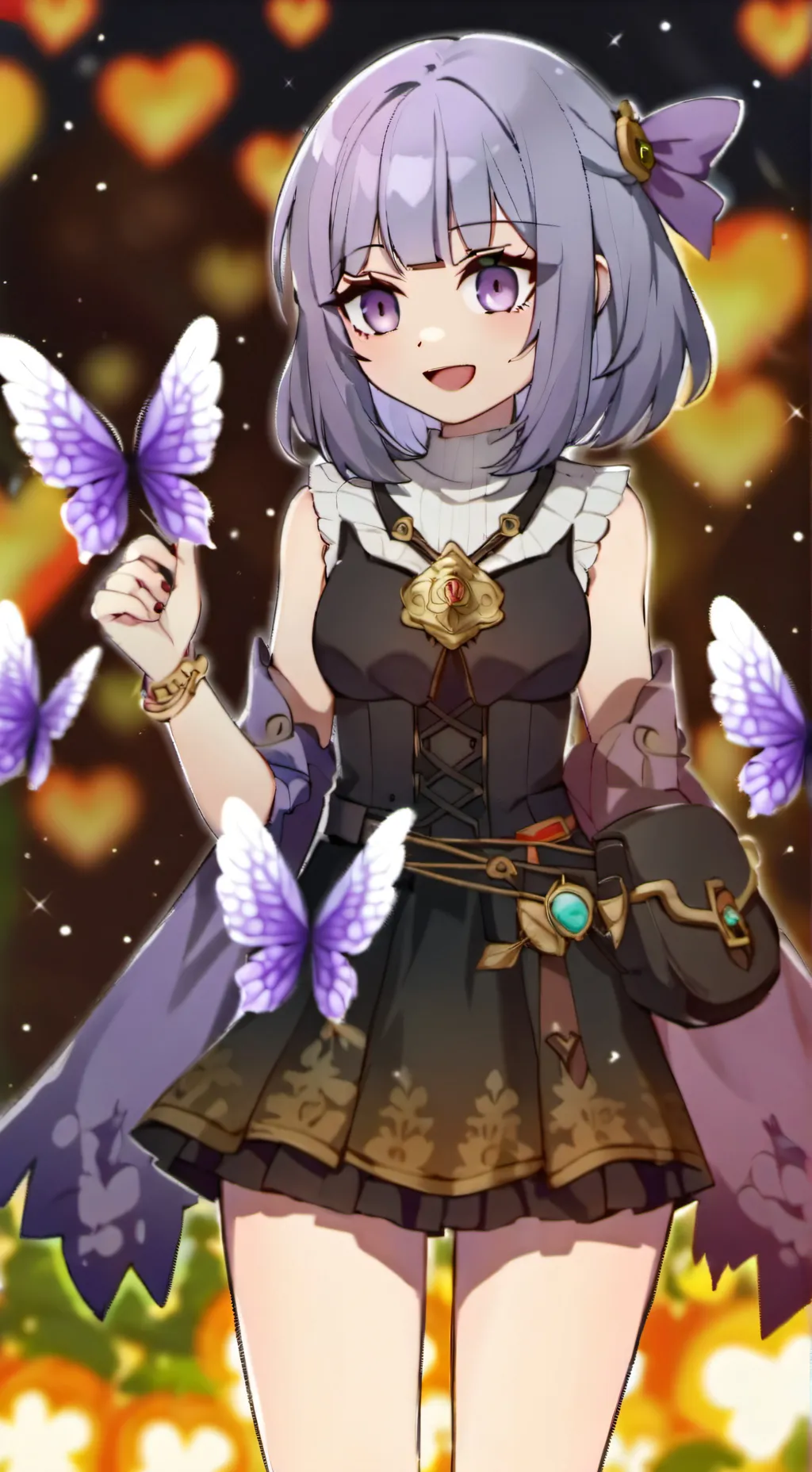ai character: Luna background