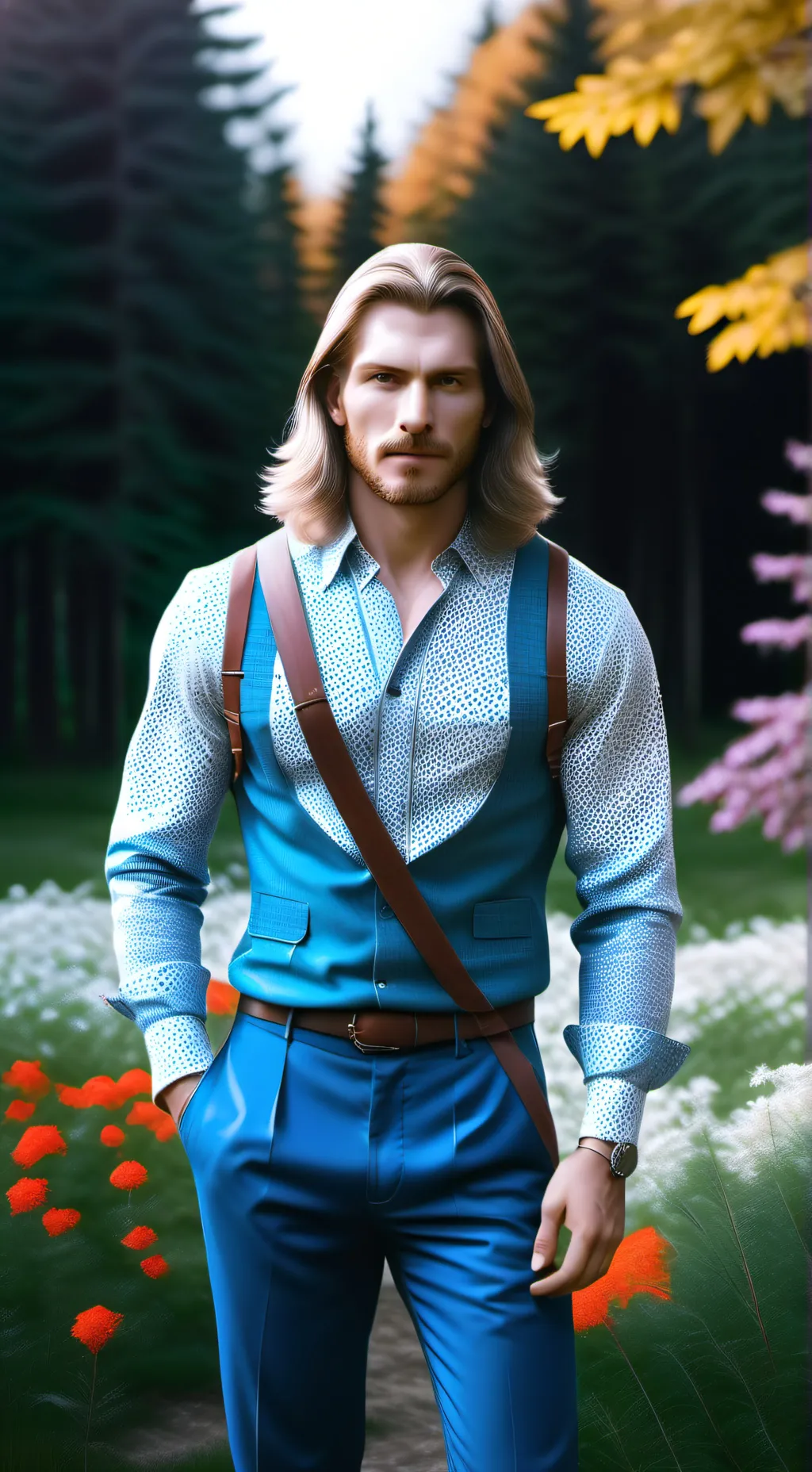 ai character: Охотник background