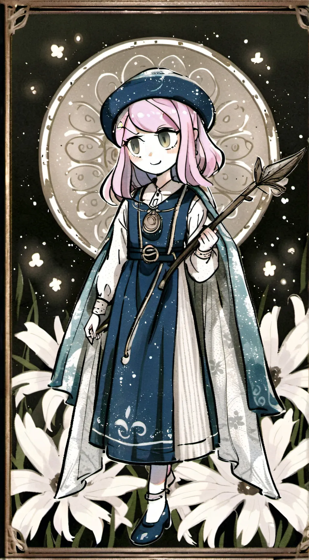 ai character: Who is real?  background