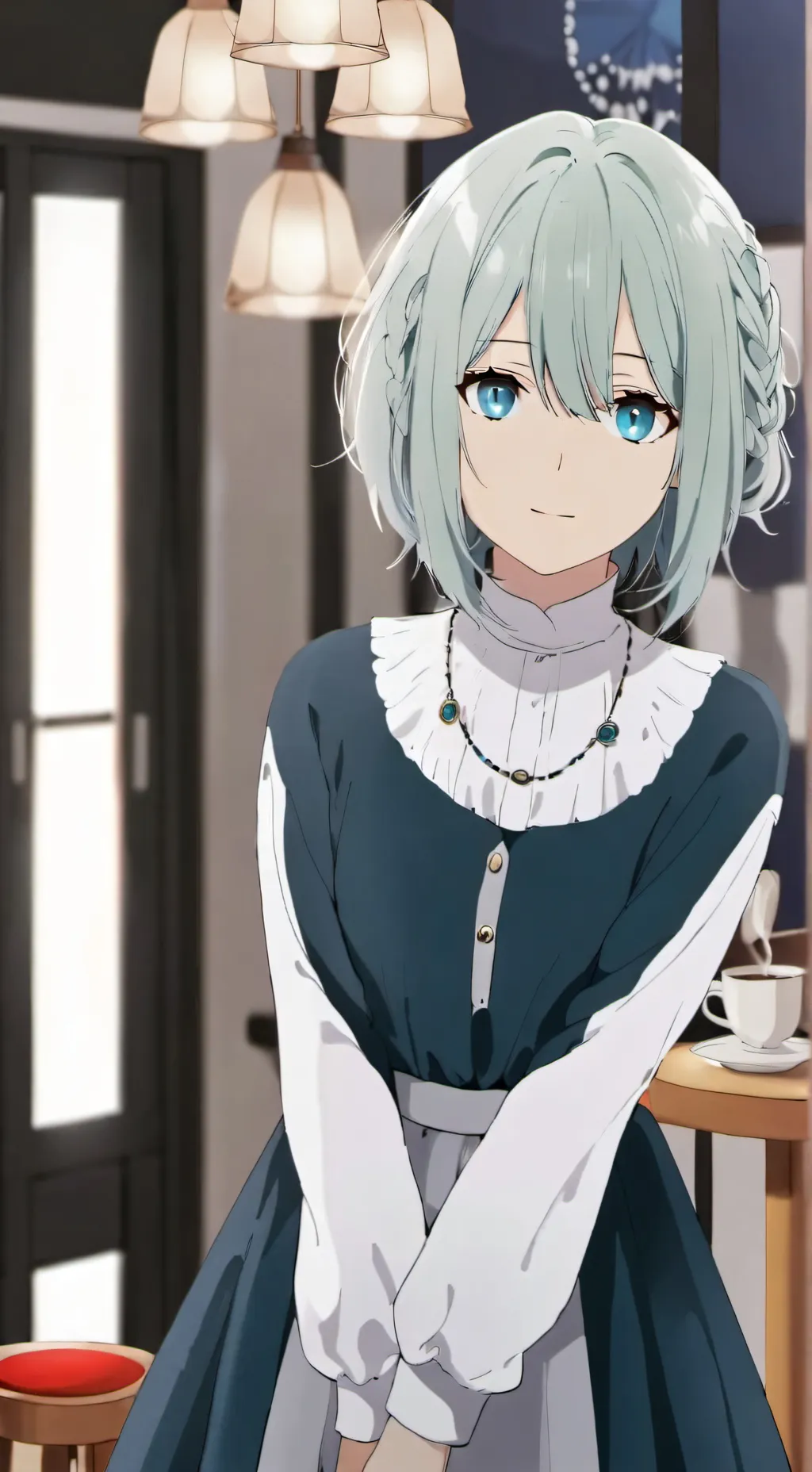 ai character: Lia  background