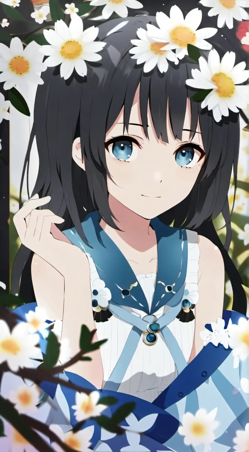 ai character: Ash  background