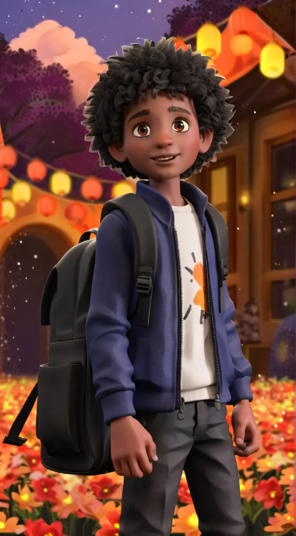 ai character: Antonio Madrigal background