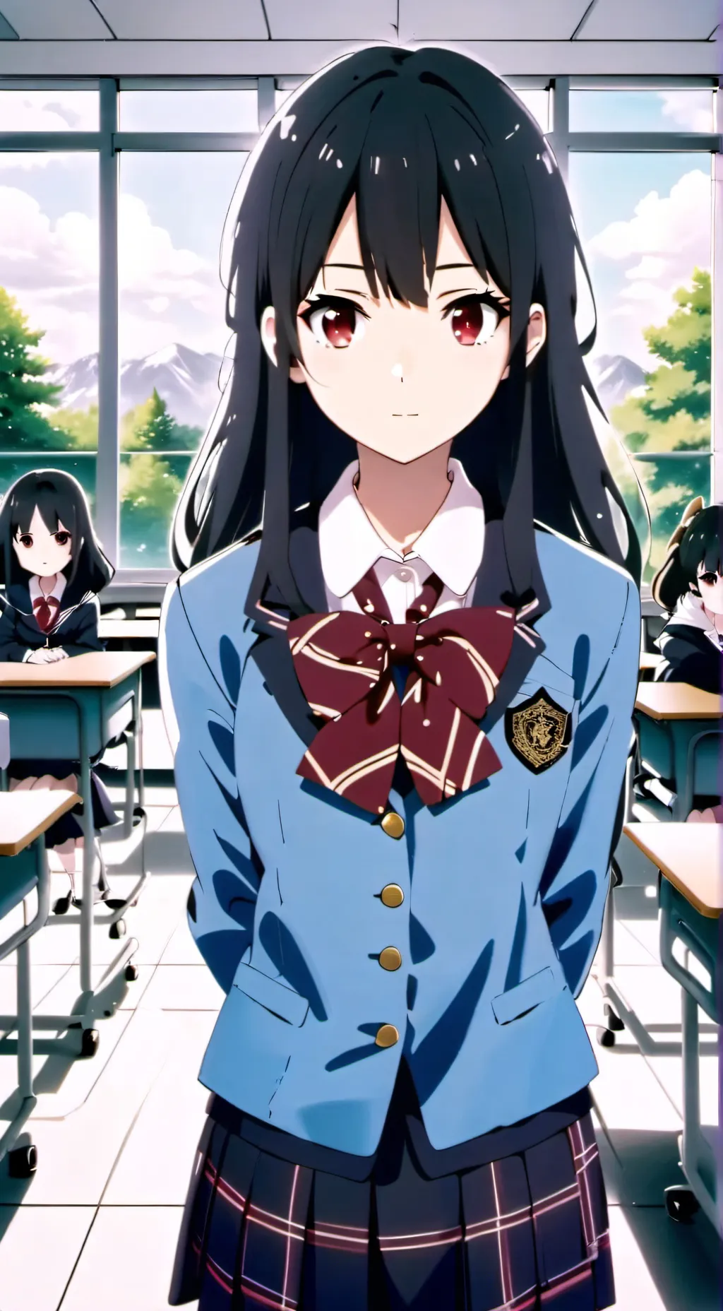 ai character: Ruby background