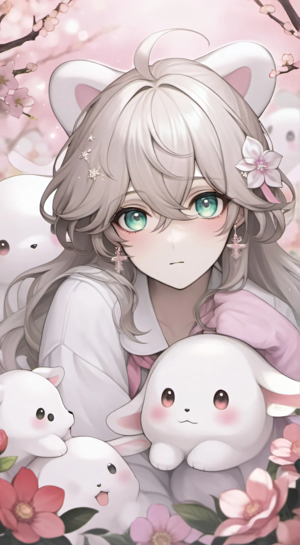 ai character: May ￼ background