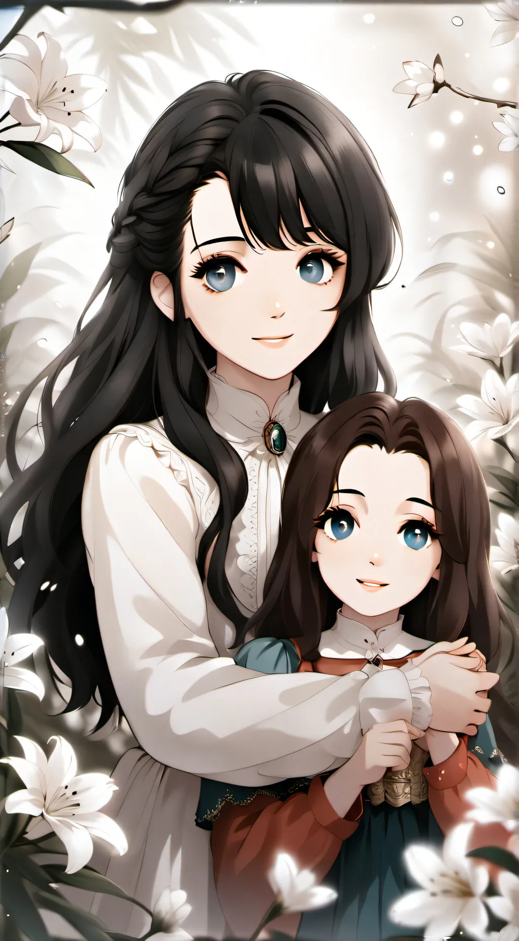 ai character: lily background