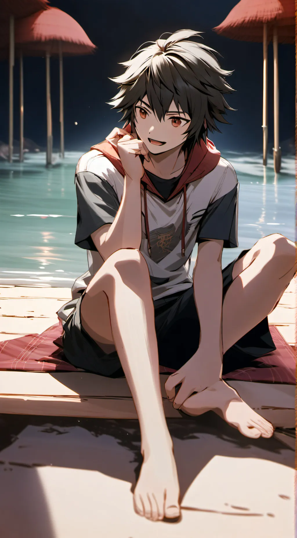 ai character: Sam the love background