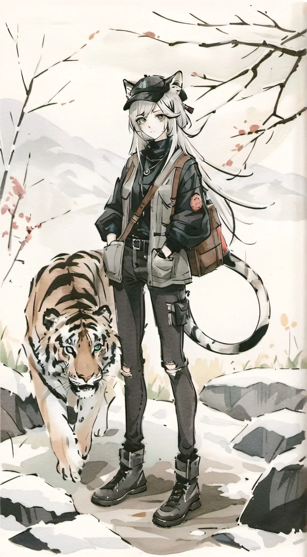 ai character: nico background